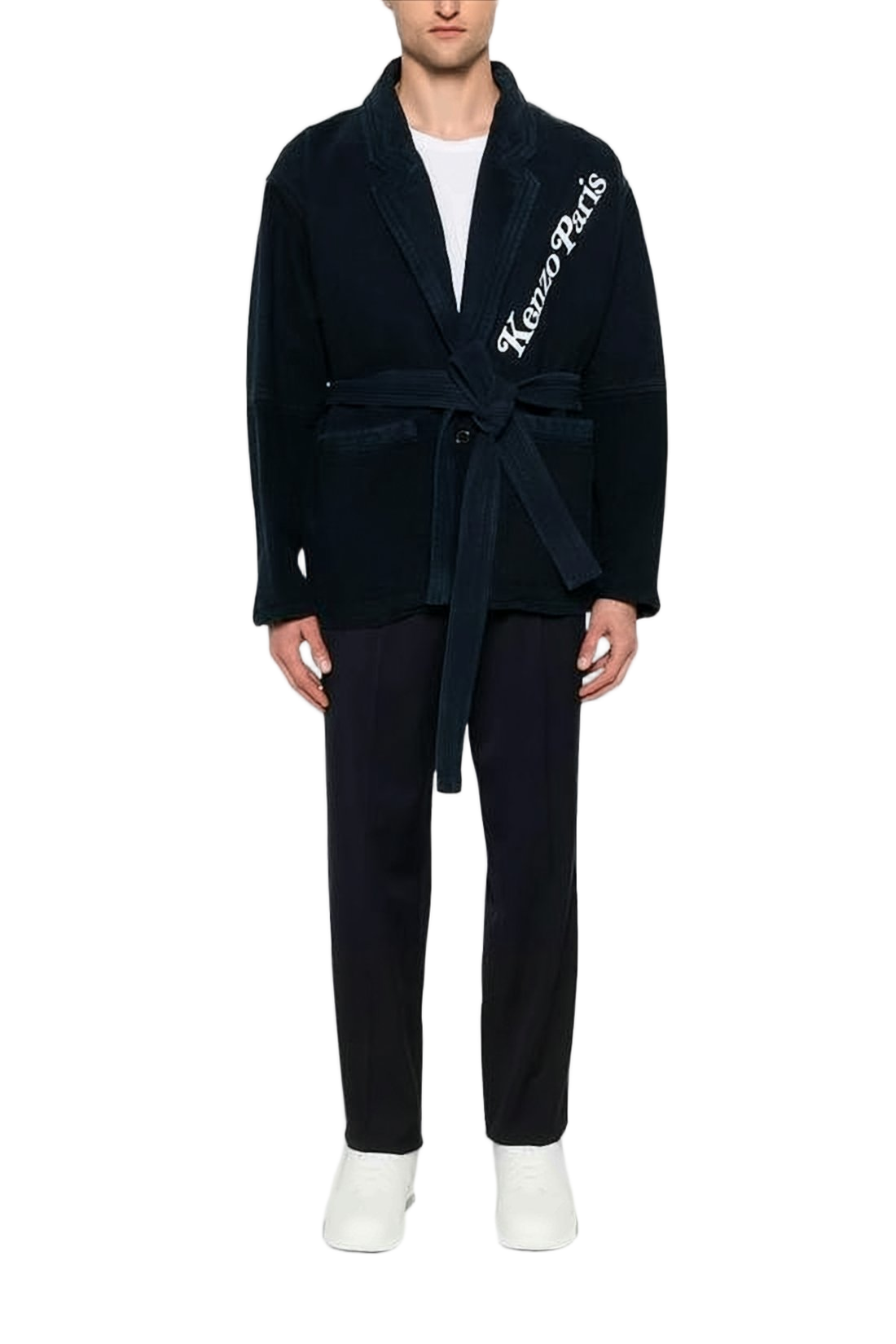 Relaxed Fit Navy Kenzo Jacket