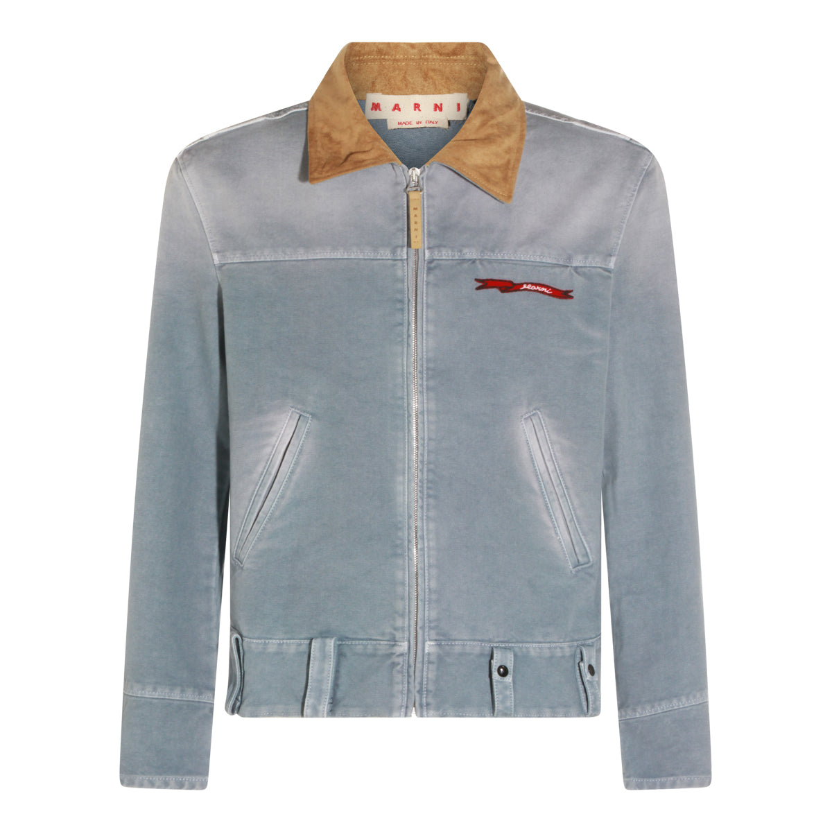 Light Blu Denim Casual Jacket