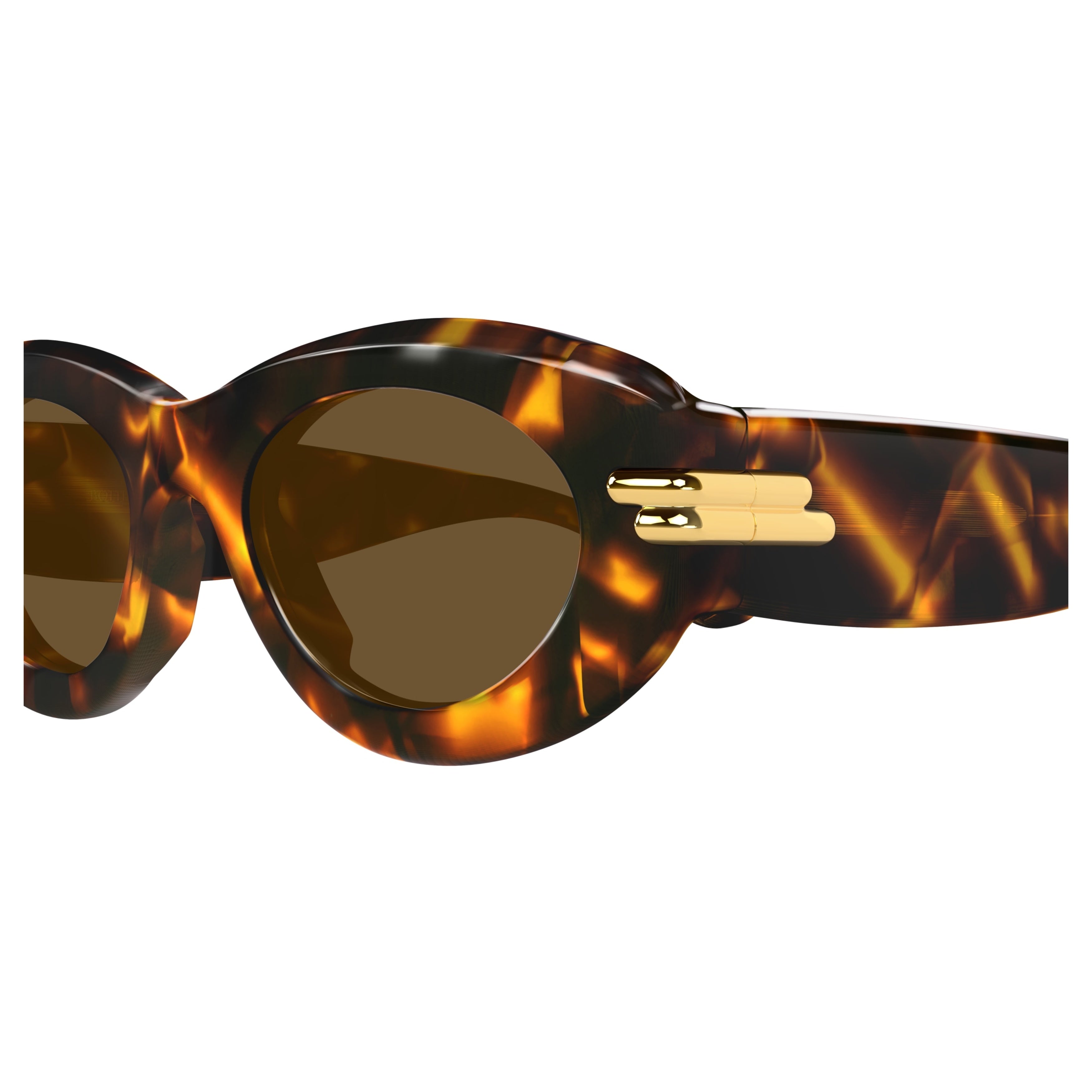 Bv1322s Oval Tortoiseshell Sunglasses
