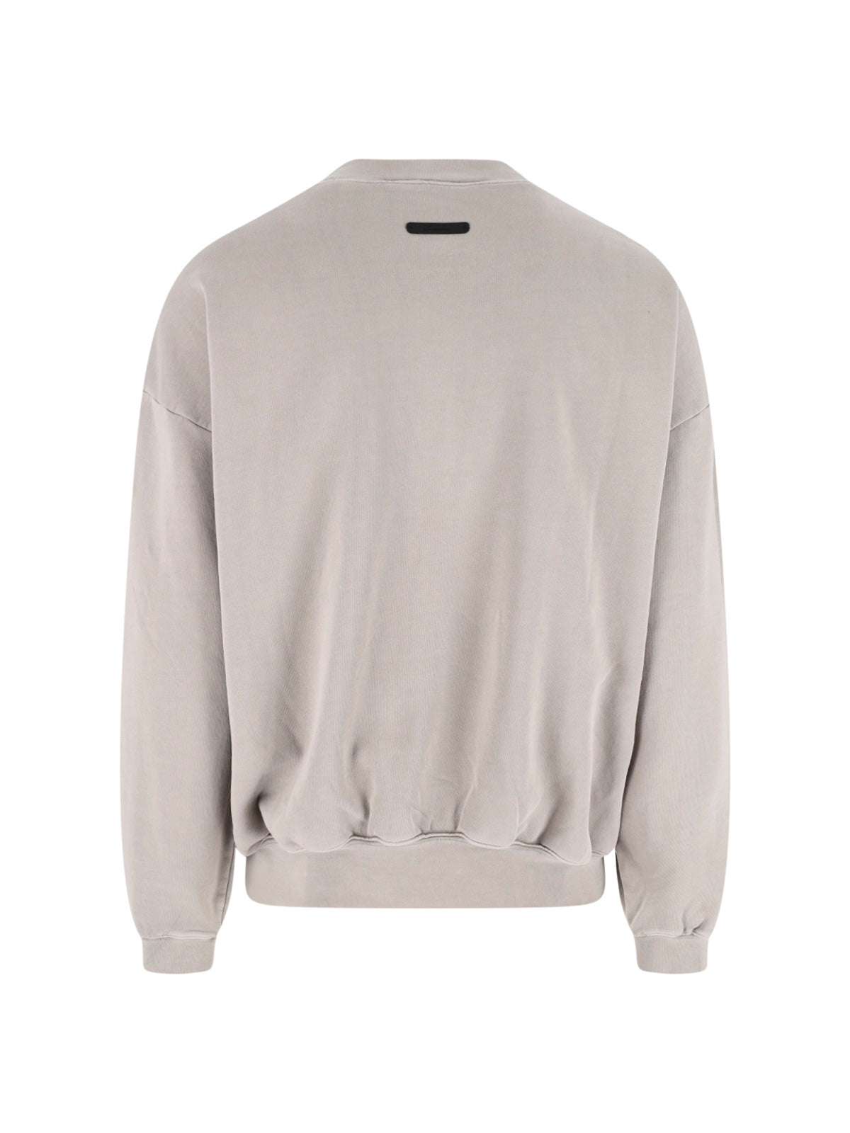 Grey Relaxed Fit Printed Logo Sweatshirt