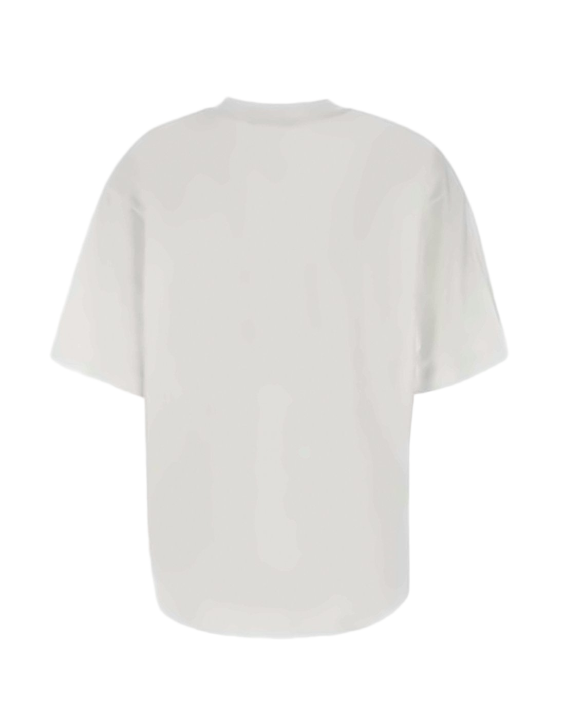 Textured Graphic Print Short-Sleeved T-Shirt