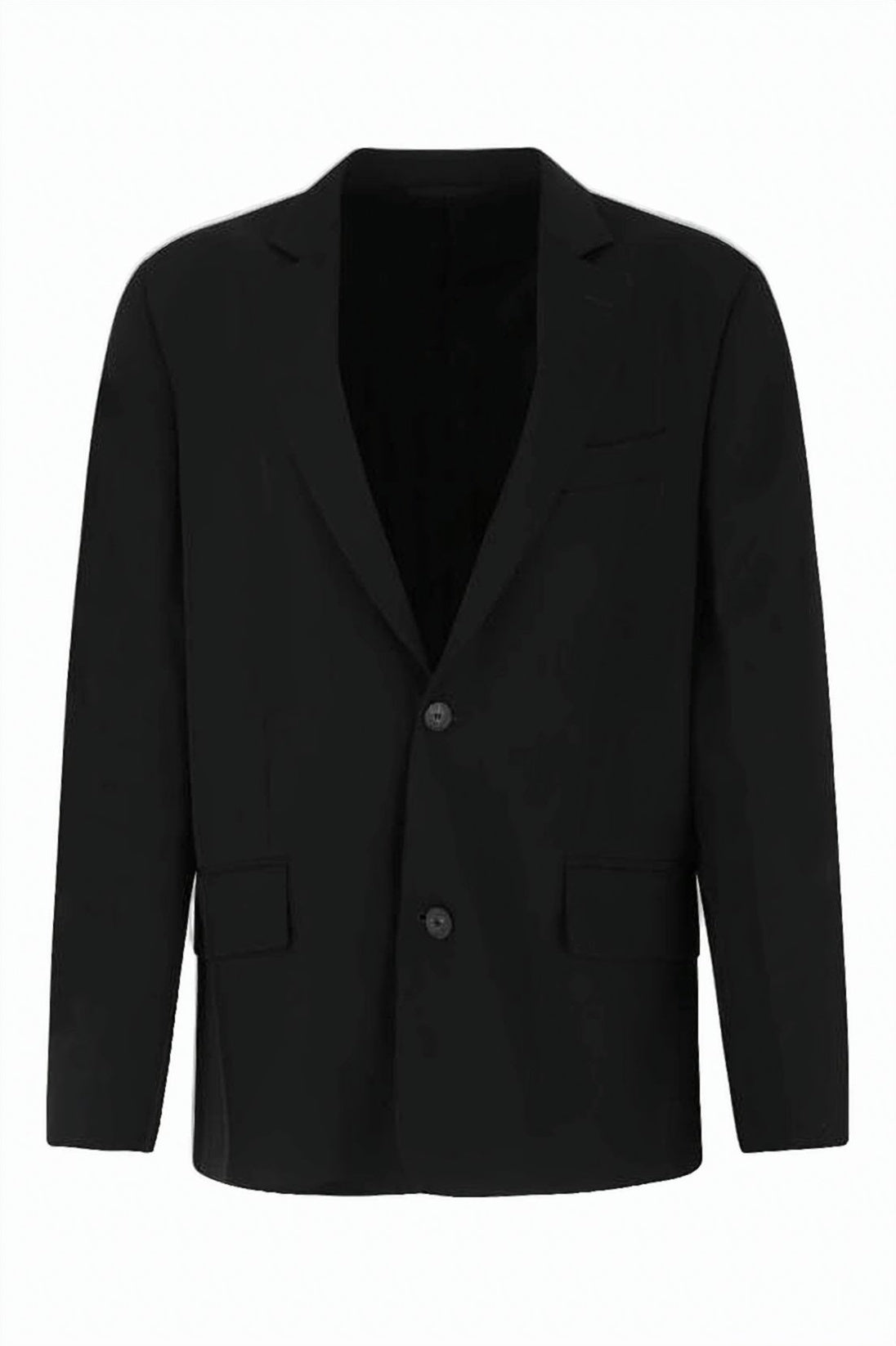 Flap Pocket Blazer with Boxy Silhouette