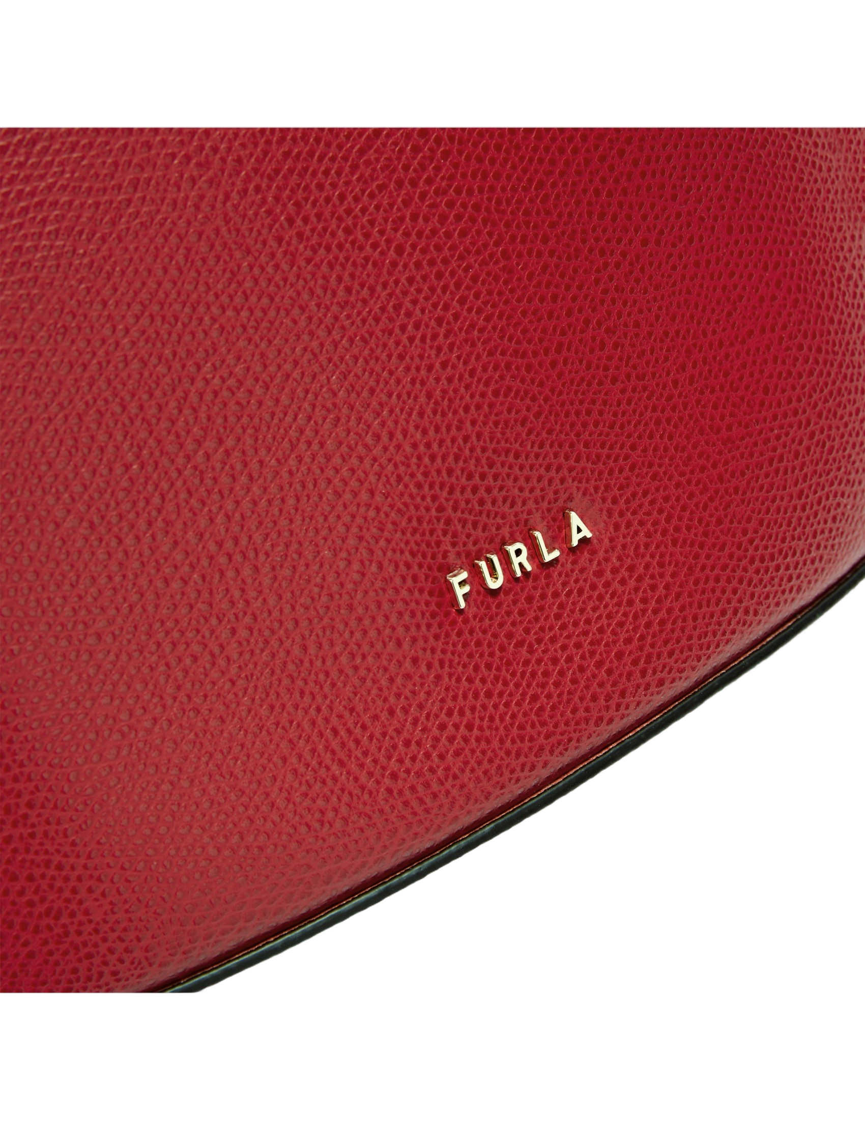 Roxie S Leather Bucket Bag, Red