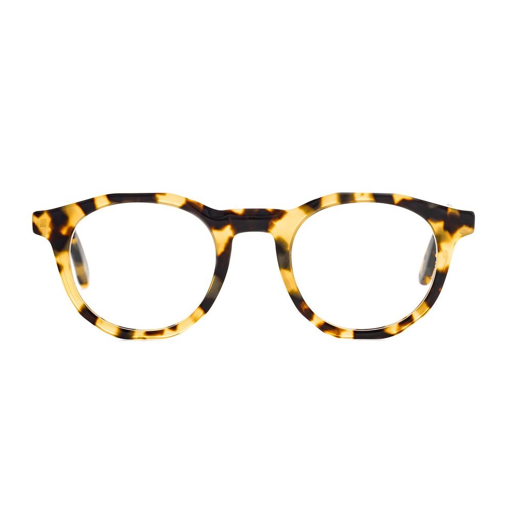 T047 Round Tortoiseshell Sunglasses With Artisan Craftsmanship