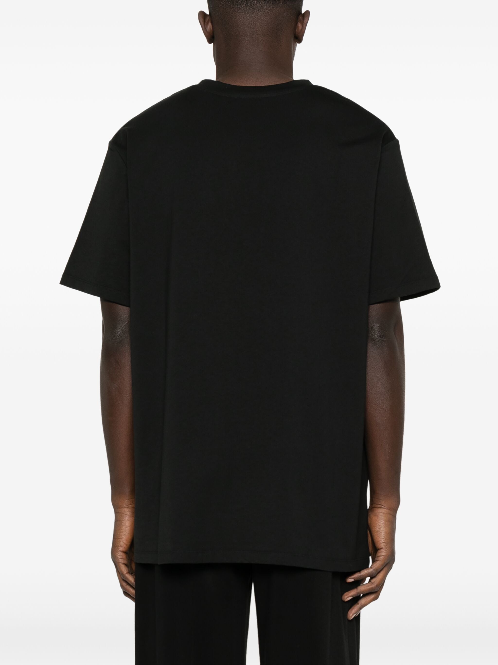 Black T-Shirt Organic Cotton Logo T-Shirt