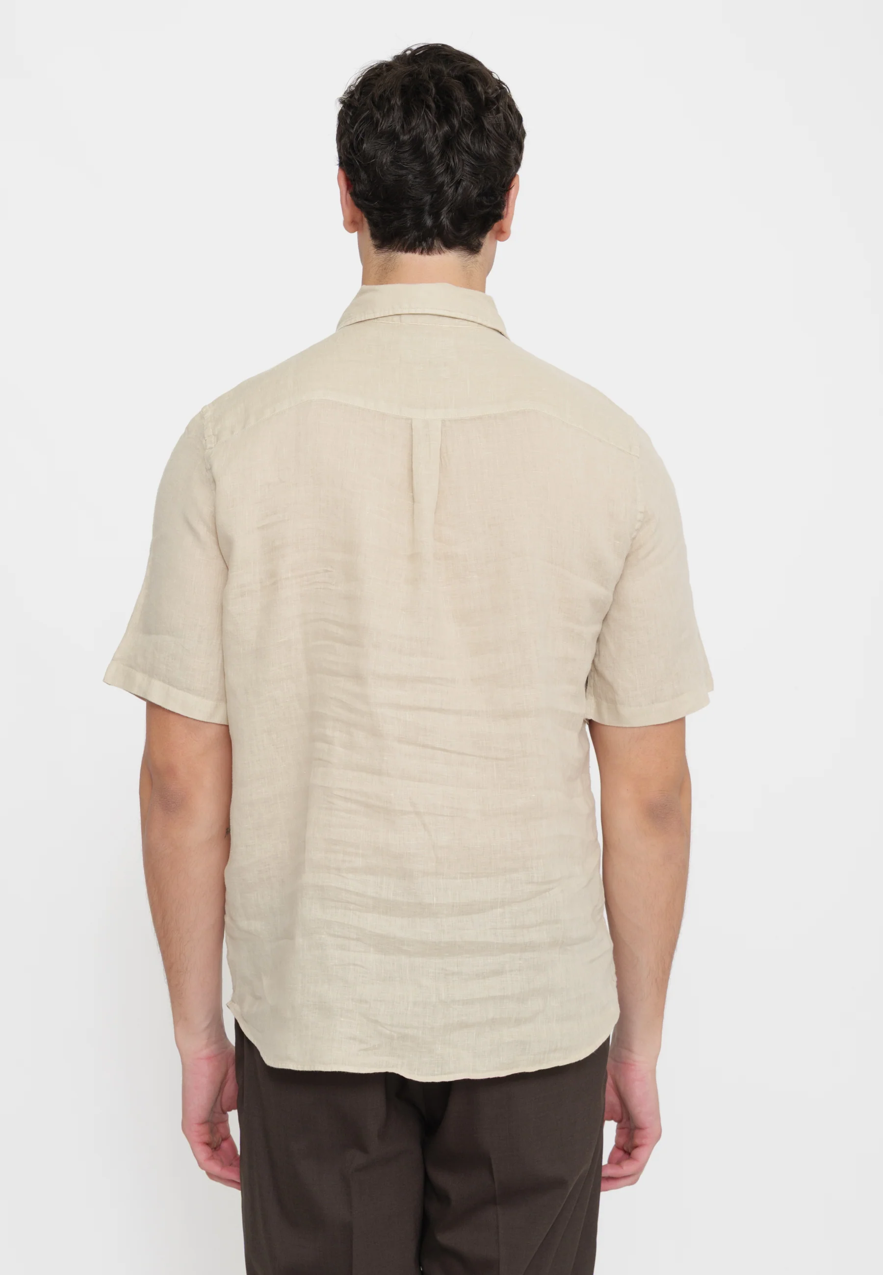 Short-Sleeved Polo Shirt with Classic Collar