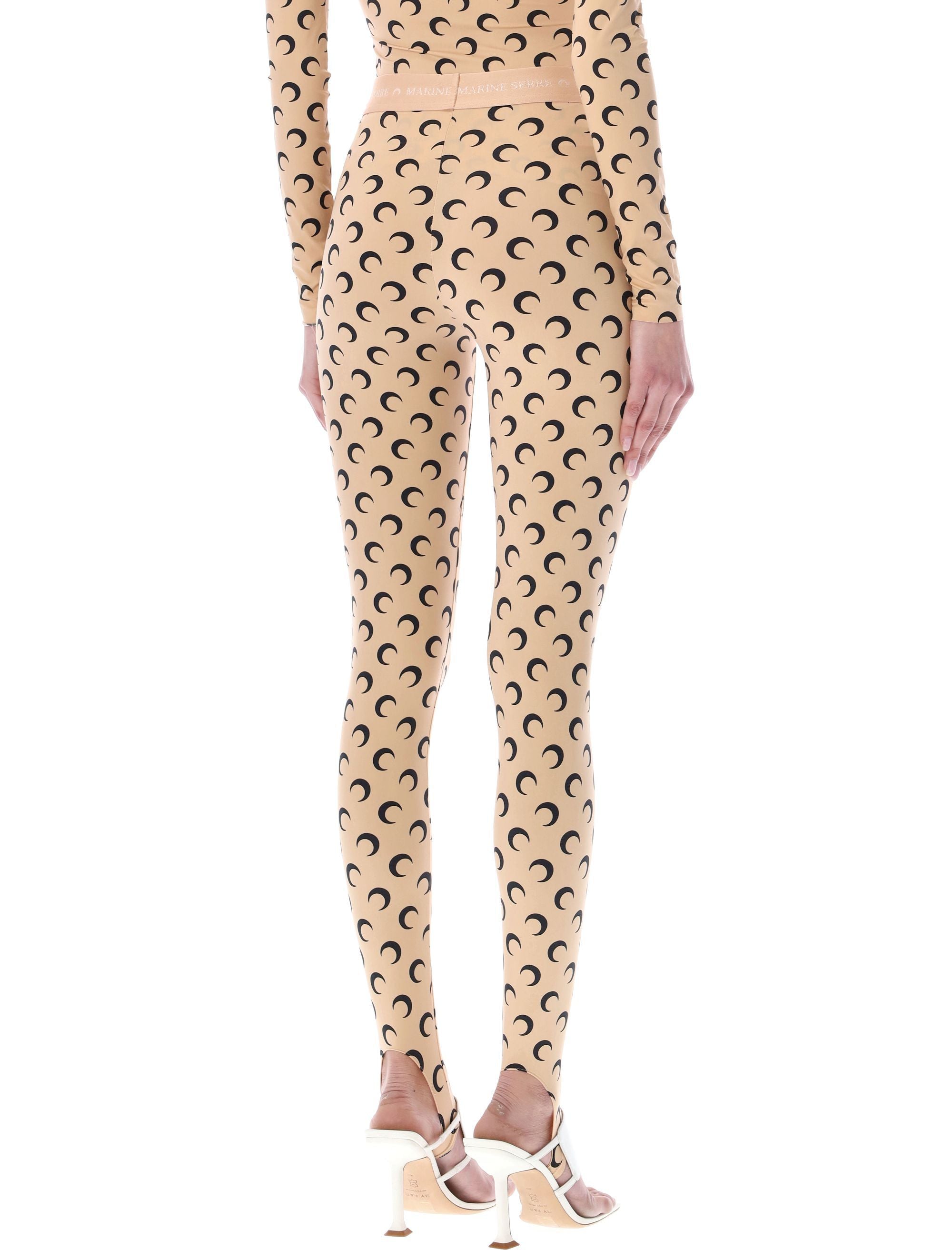 All-Over Moon Print Leggings