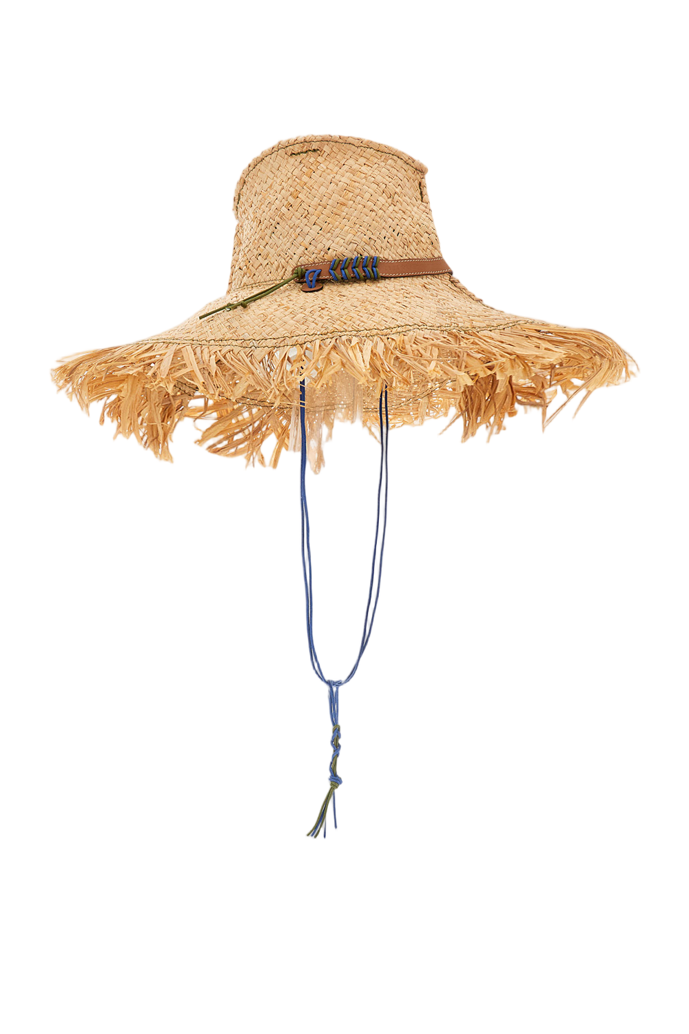 Beige Raffia Hat