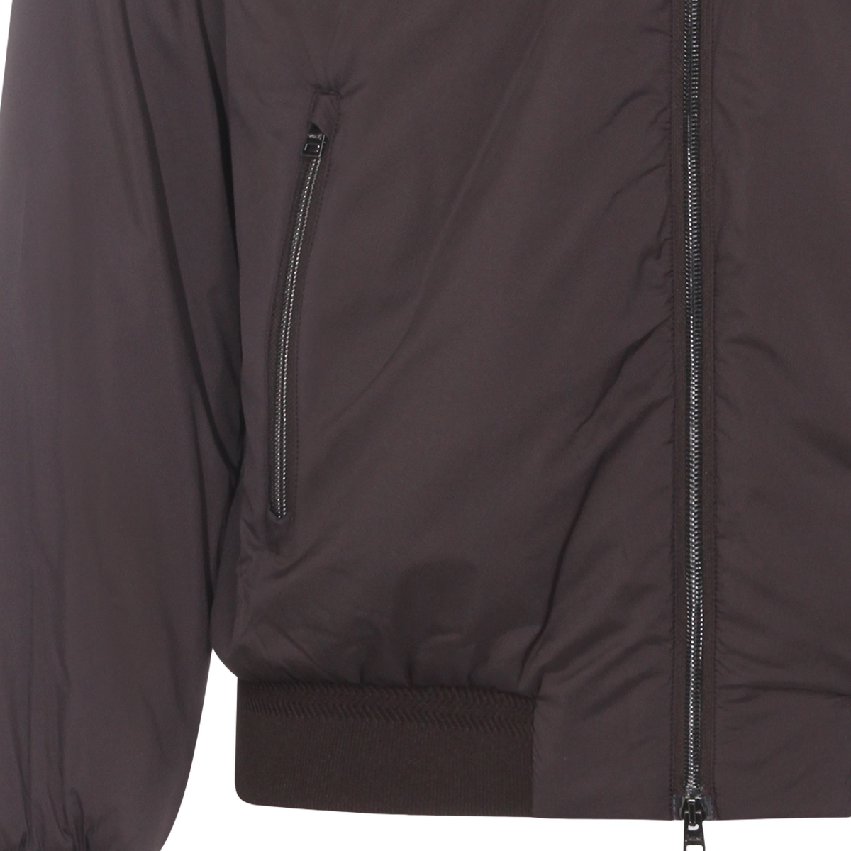 Brown Classic Jacket with Structured Silhouette