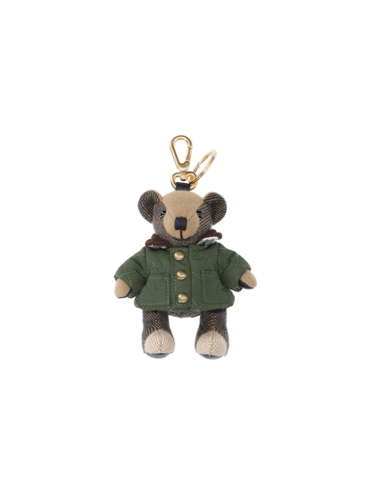 Cashmere Teddy Bear Keyring Charm
