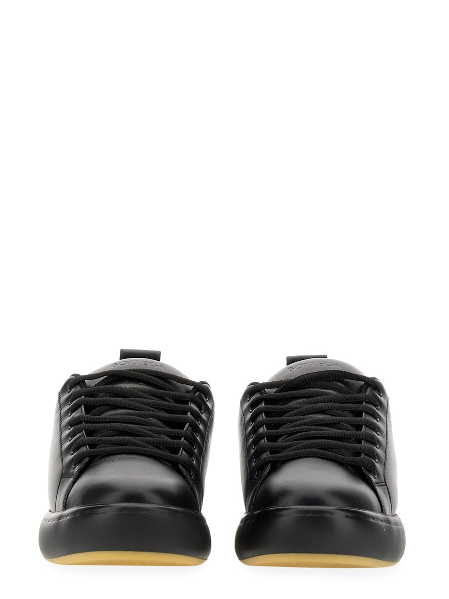 Leather Sneaker Pillow with Durable Rubber Sole