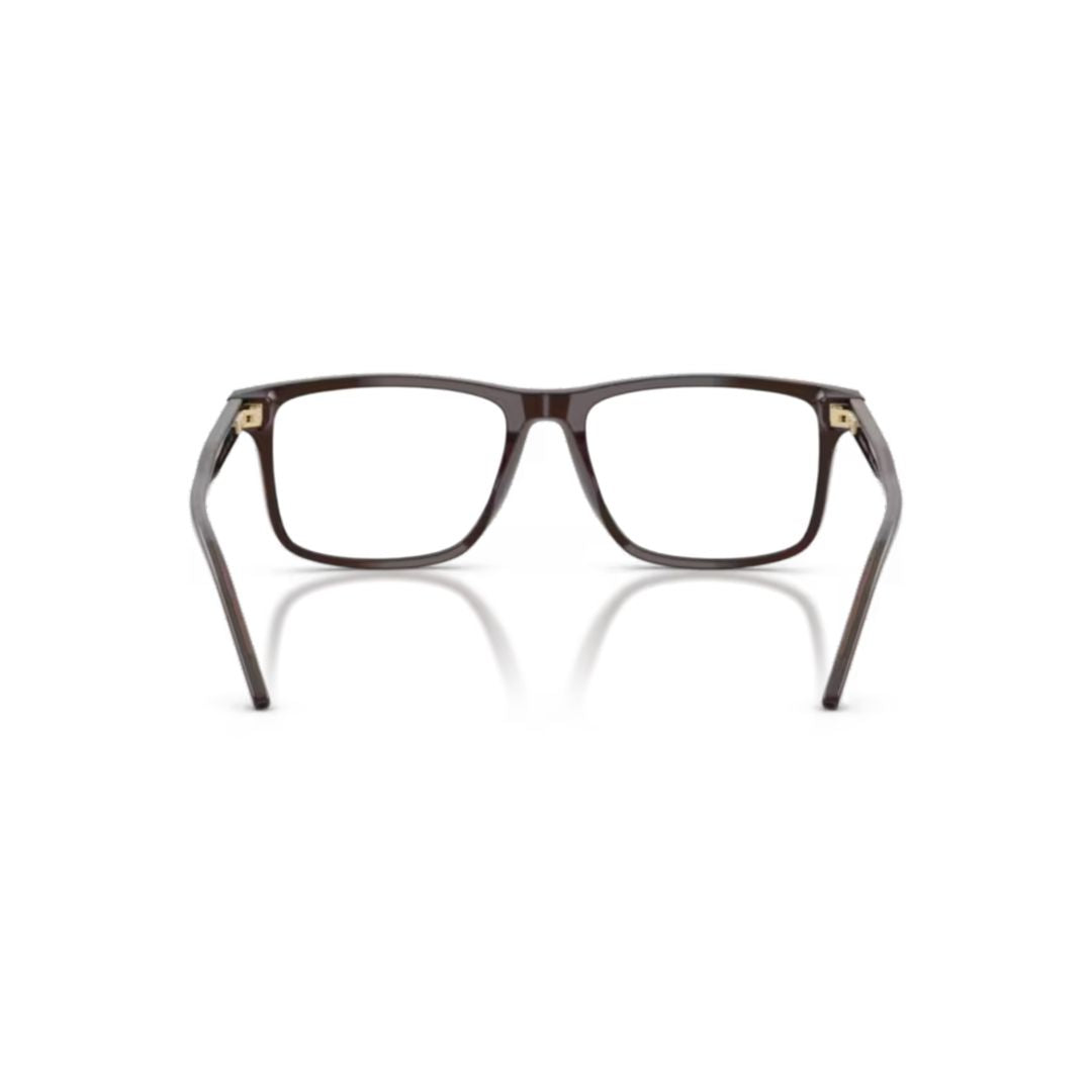 0ea3257 Rectangular Acetate Frame Eyeglasses with Metallic Accents