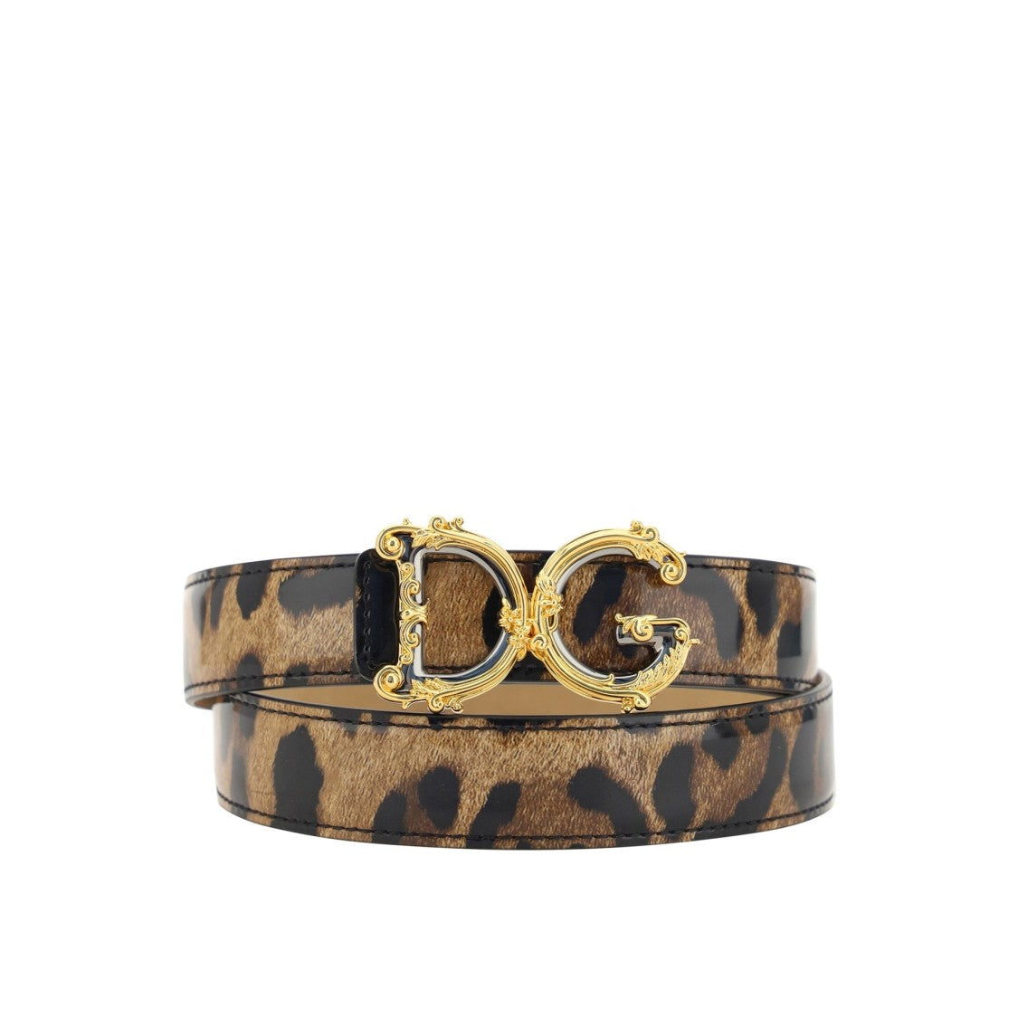 Leather Logo Belt