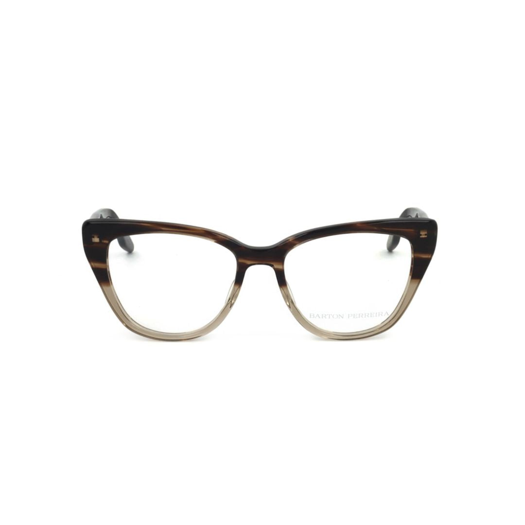 Bp5275 512ly Cat-eye Gradient Frame Eyeglasses with Refined Temple Detailing