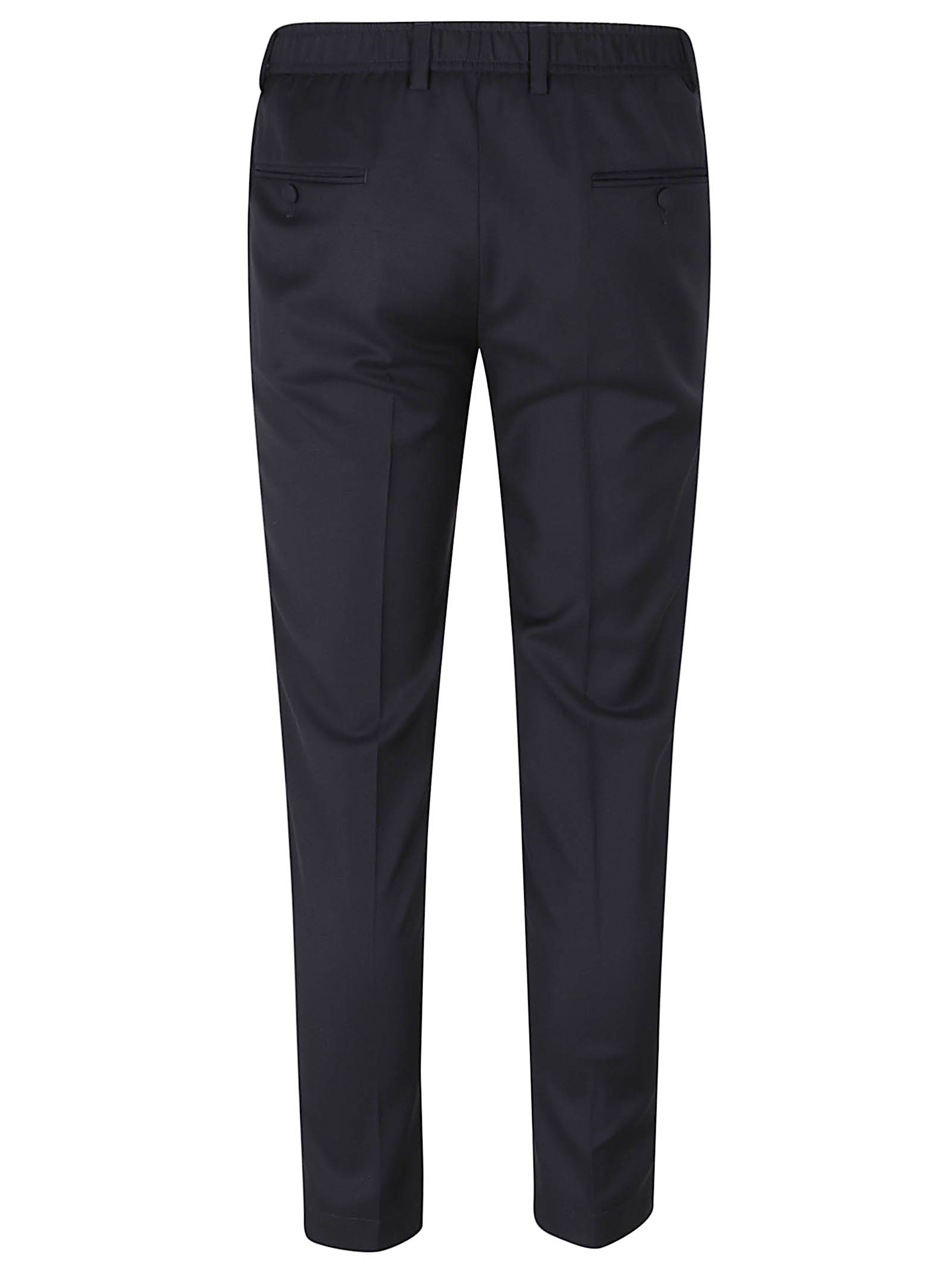 Tailored Blue Wool Trousers