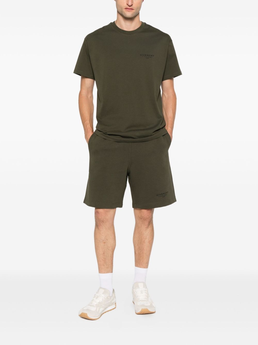 Khaki Crew Neck T-Shirt