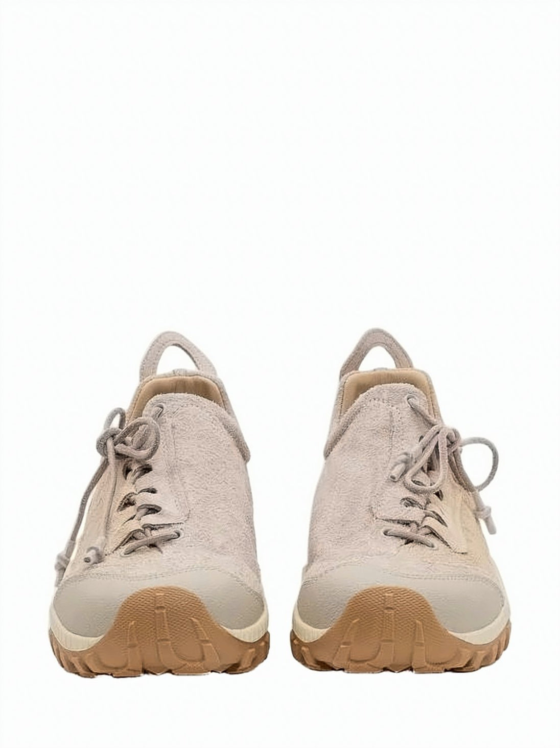 Low-Profile Suede Sneakers with Vibram Sole