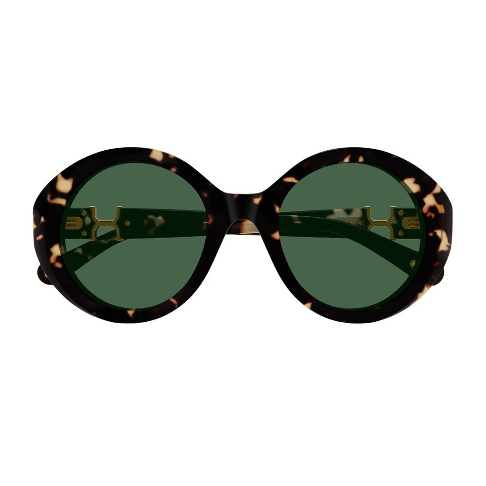 Ch0332S Marcie-Linea Chloé Round Dark Havana Acetate Sunglasses