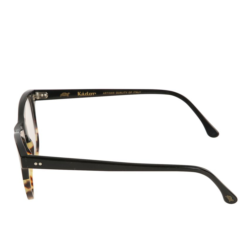 Janet Classic Rounded Frame Eyeglasses with Tortoiseshell Detail