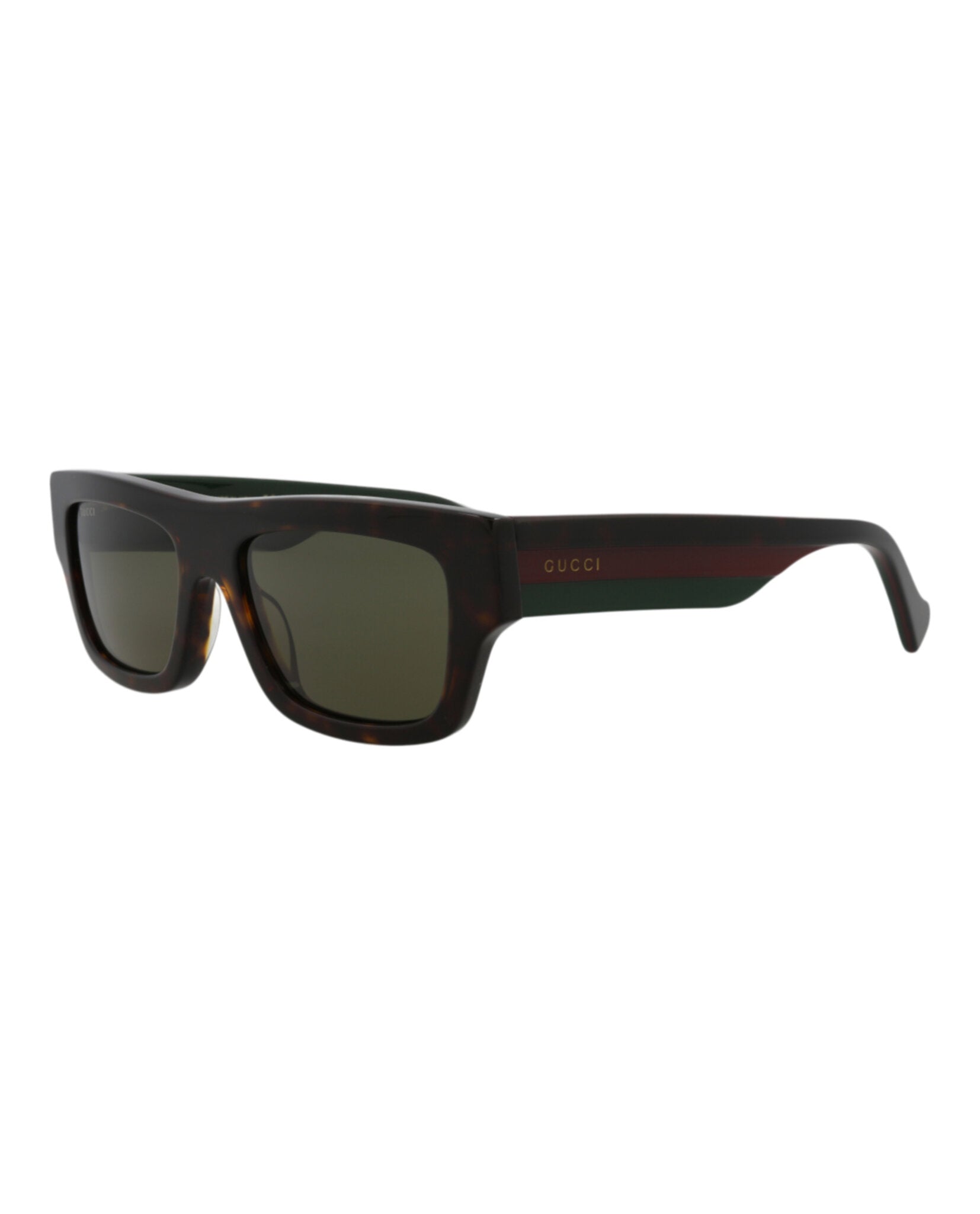 Square-Frame Recycled Acetate Sunglasses