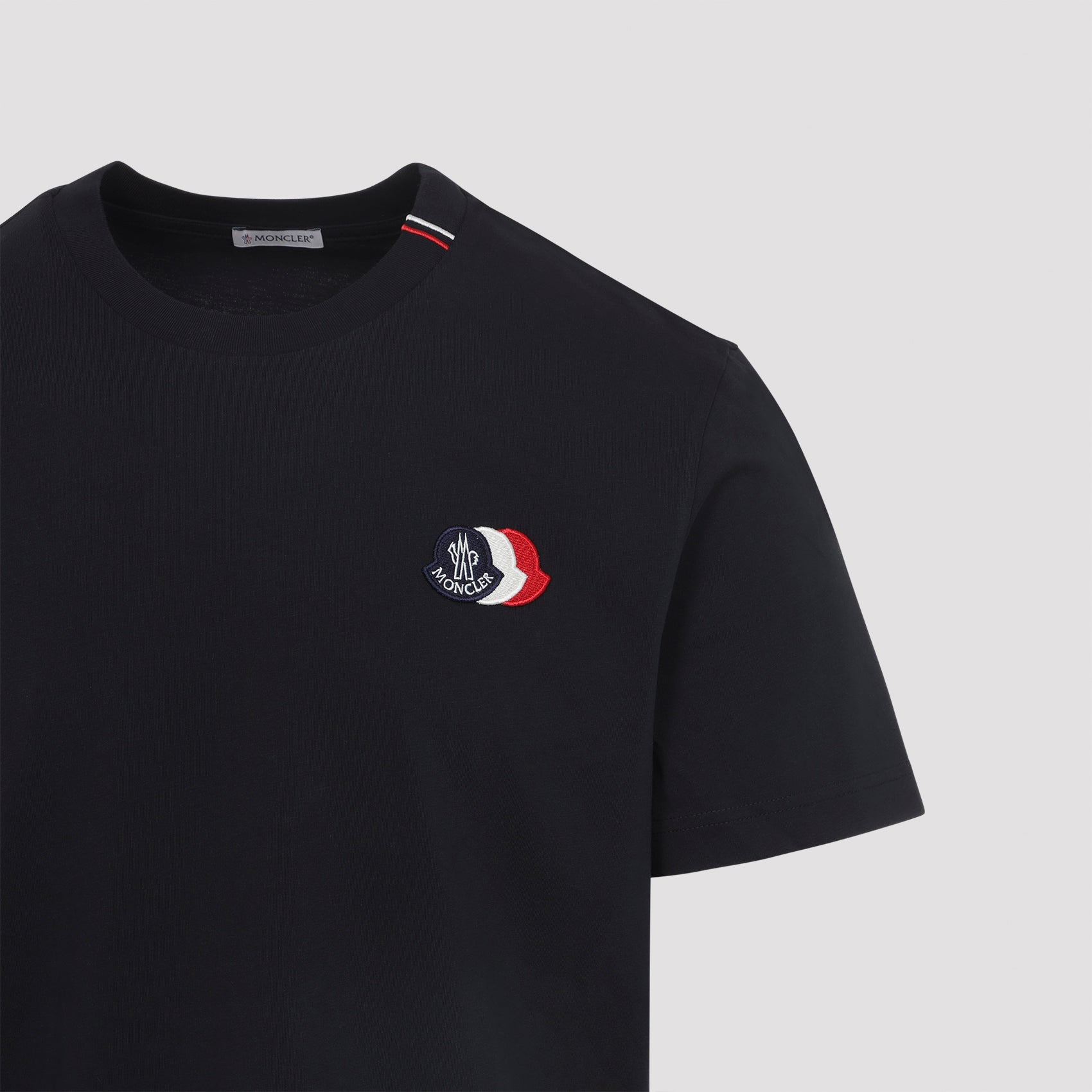 Short-Sleeved Cotton Crew Neck T-Shirt