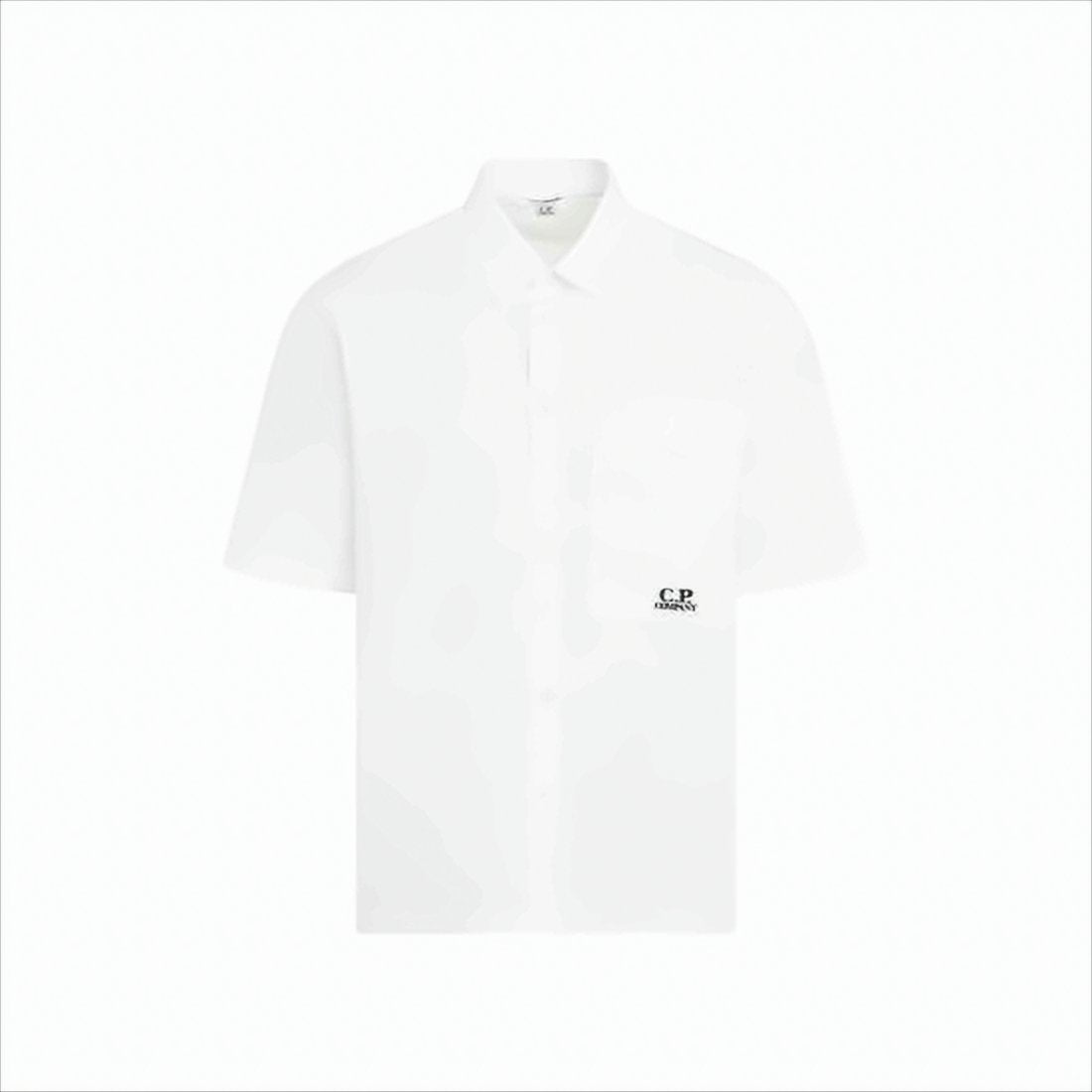 Short-Sleeved Cotton Polo Shirt with Classic Collar