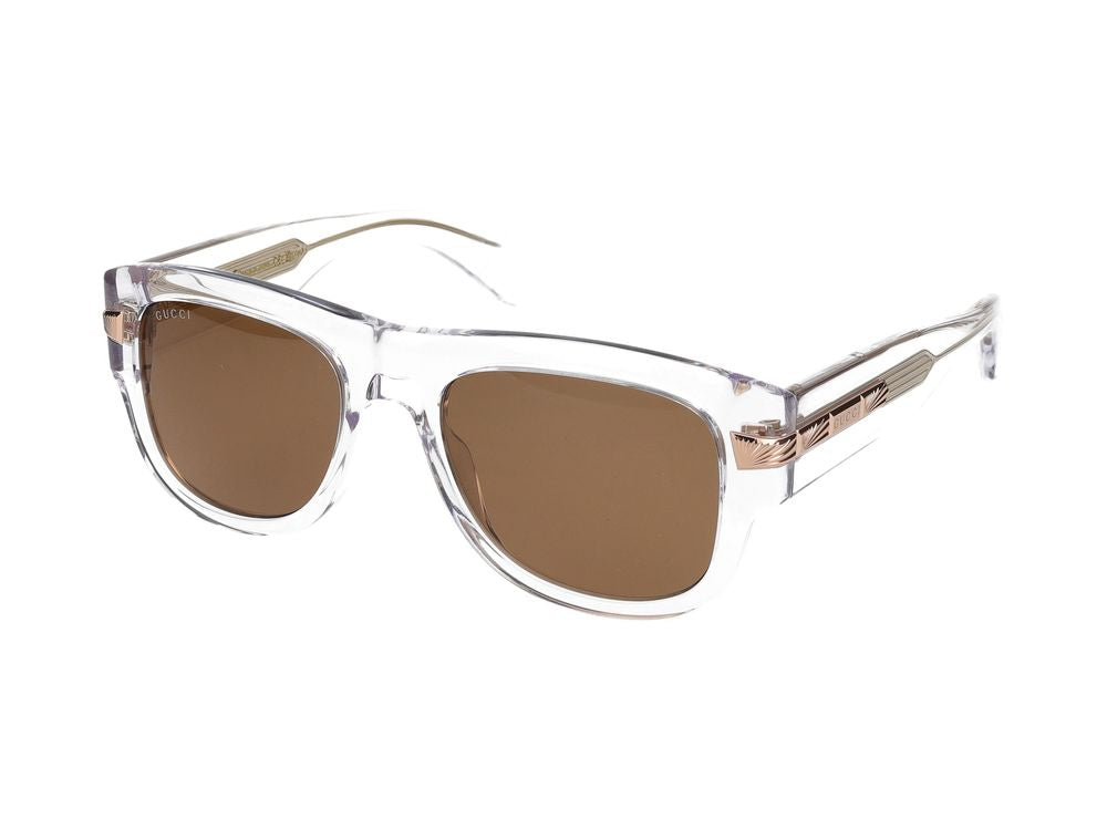 Sunglasses Gucci GG1517S 004 crystal crystal brown 54/19/145