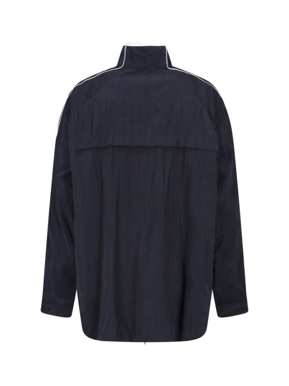 Giazza Zip Logo Jacket With High Collar