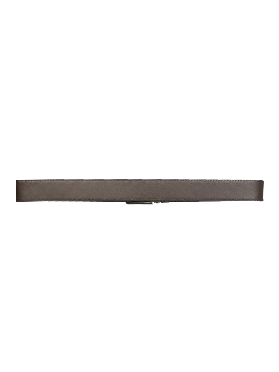 Reversible 3.5 cm Belt with Versatile Buckle
