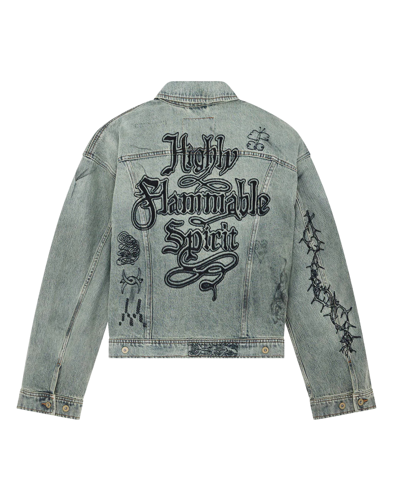 Vintage Indigo Mephistopheles Jacket