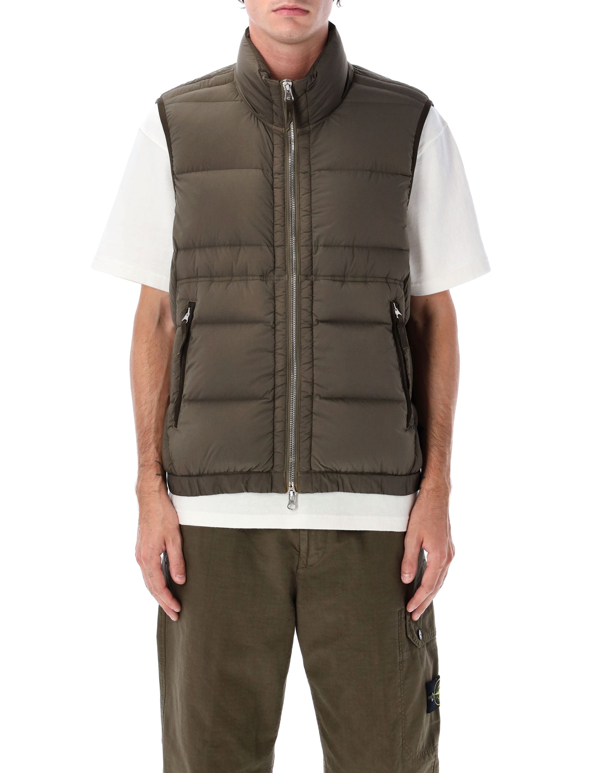 Seamless Nylon Down Vest