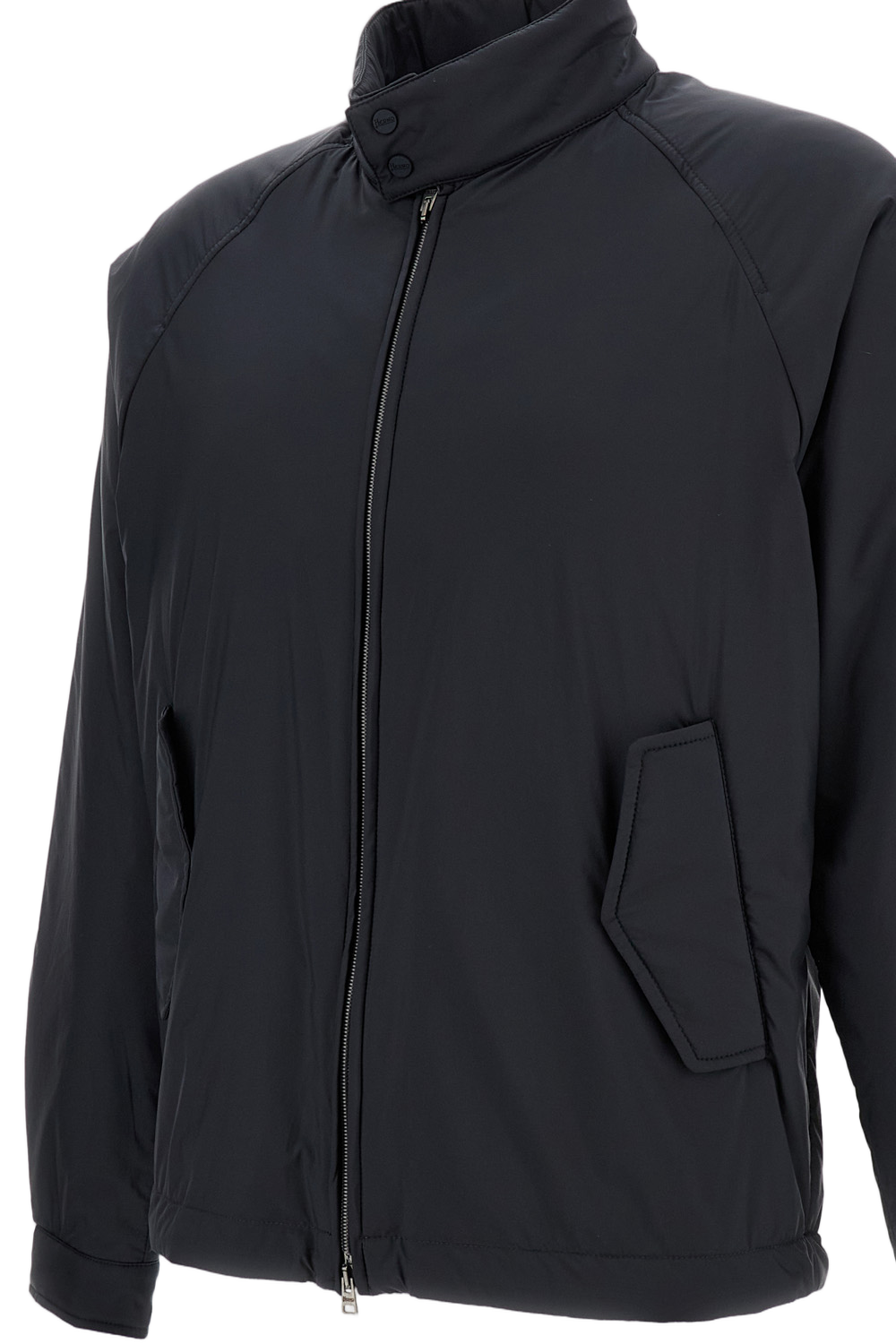 Navy Blue Contemporary Short Jacket