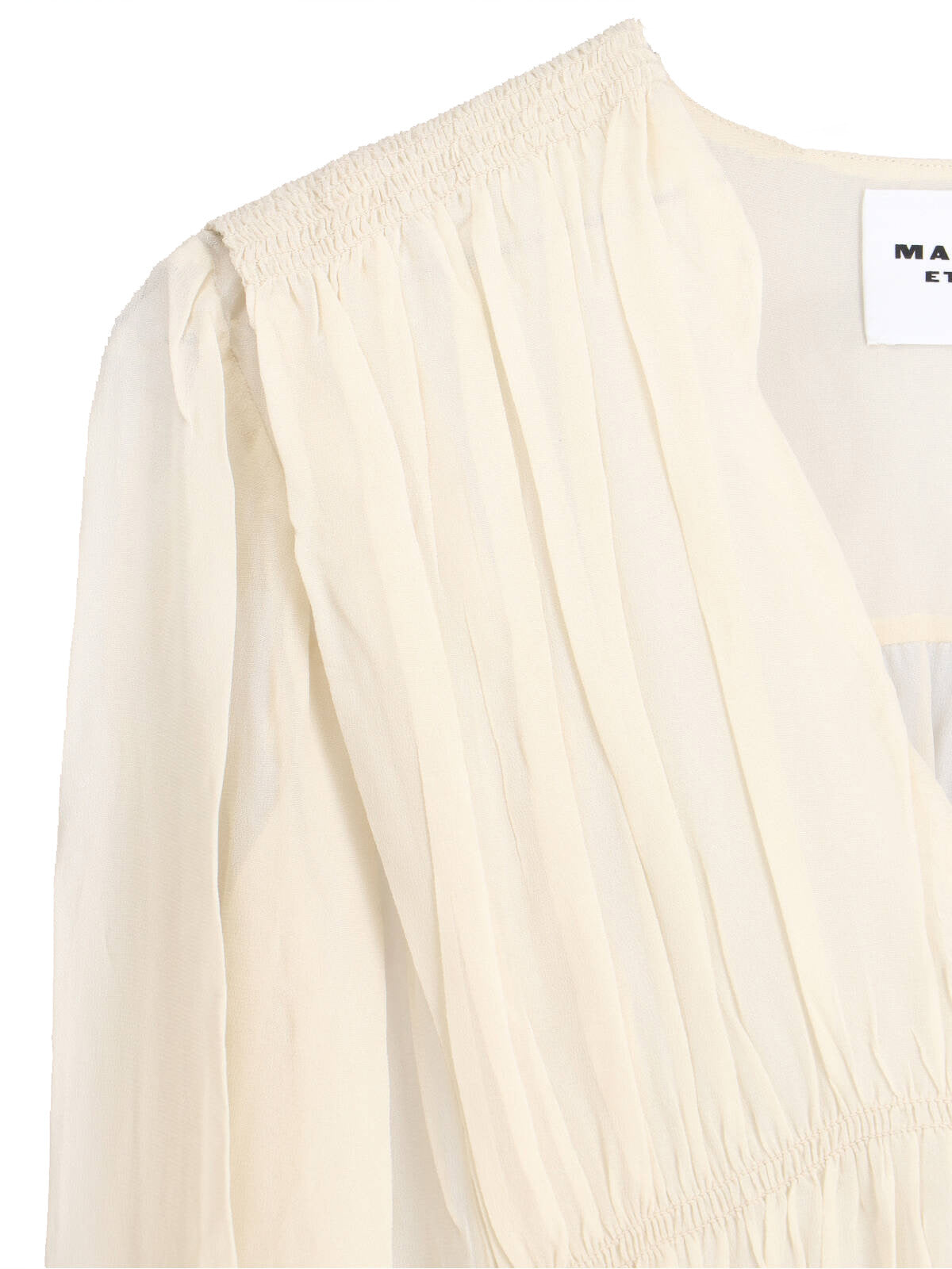 Flowing White Dress with Timeless Elegance