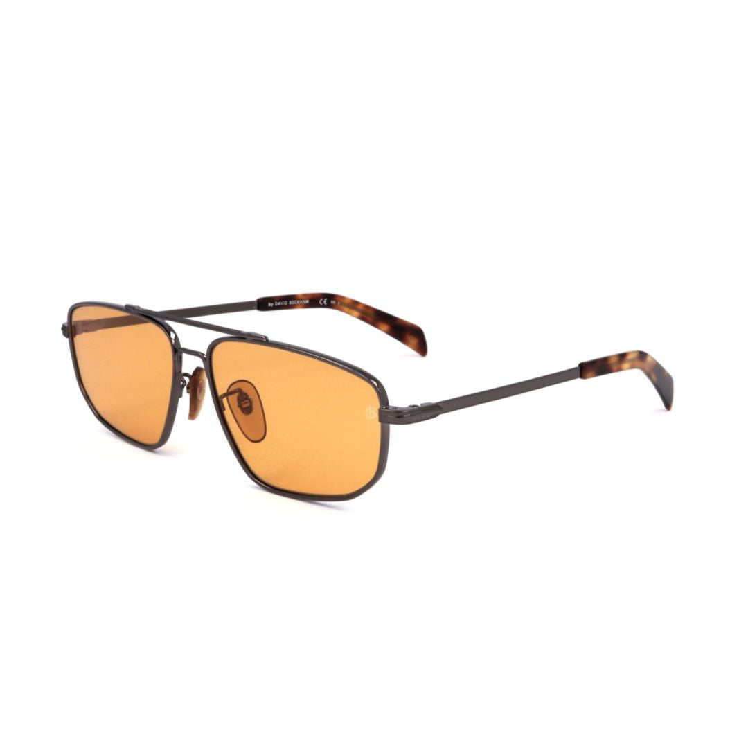 Db 7049/G/S Rectangular Metal Frame Sunglasses