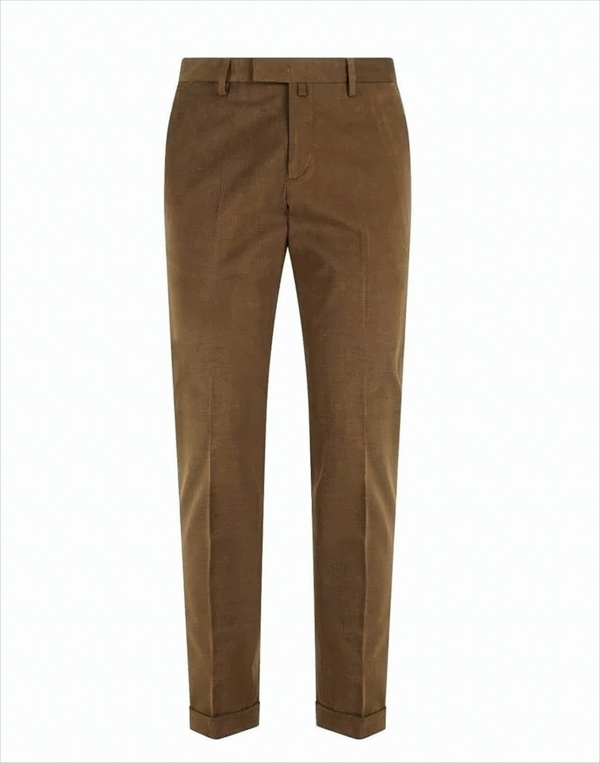 Brown Cotton Trousers