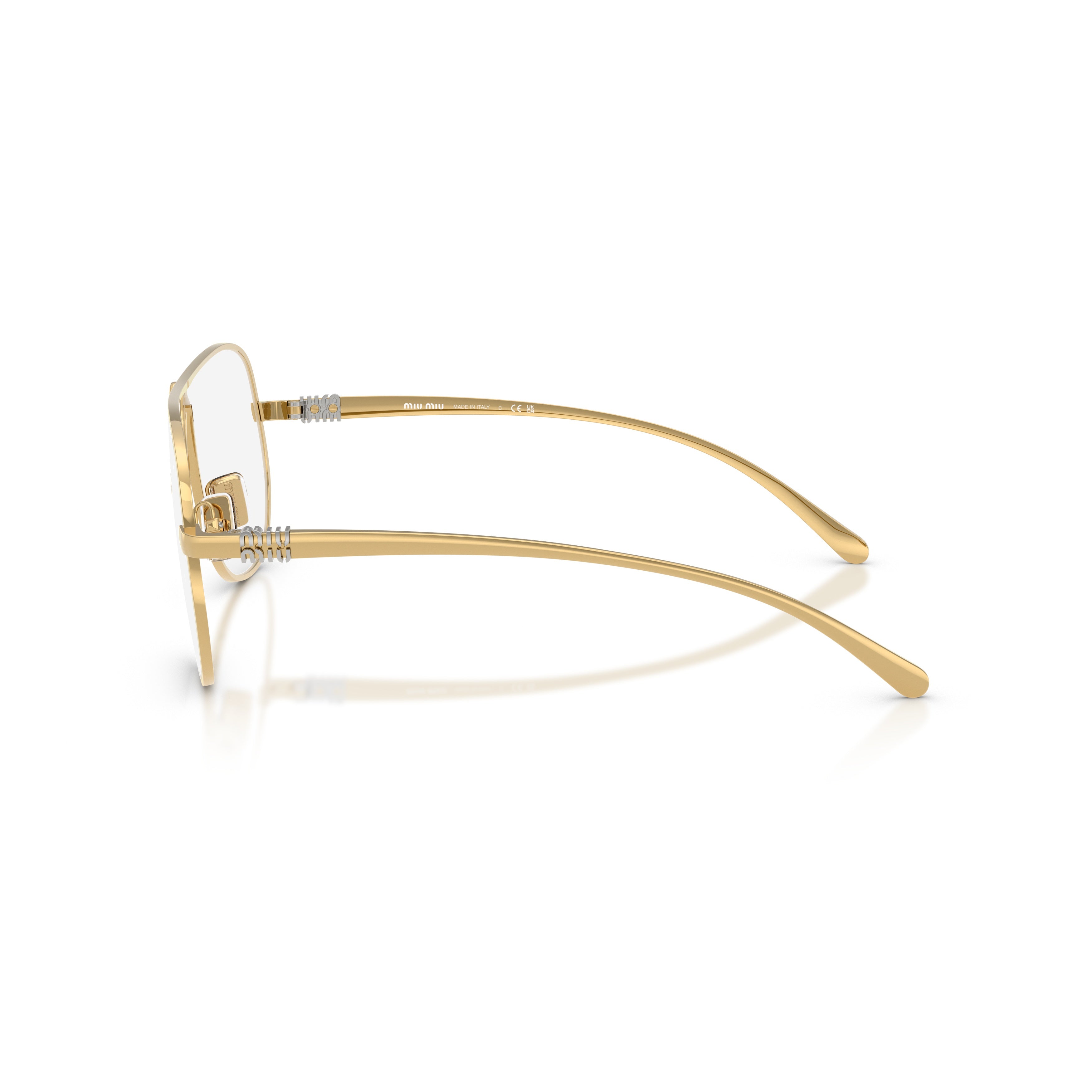 0mu A56s Thin Metal Frame Aviator Sunglasses