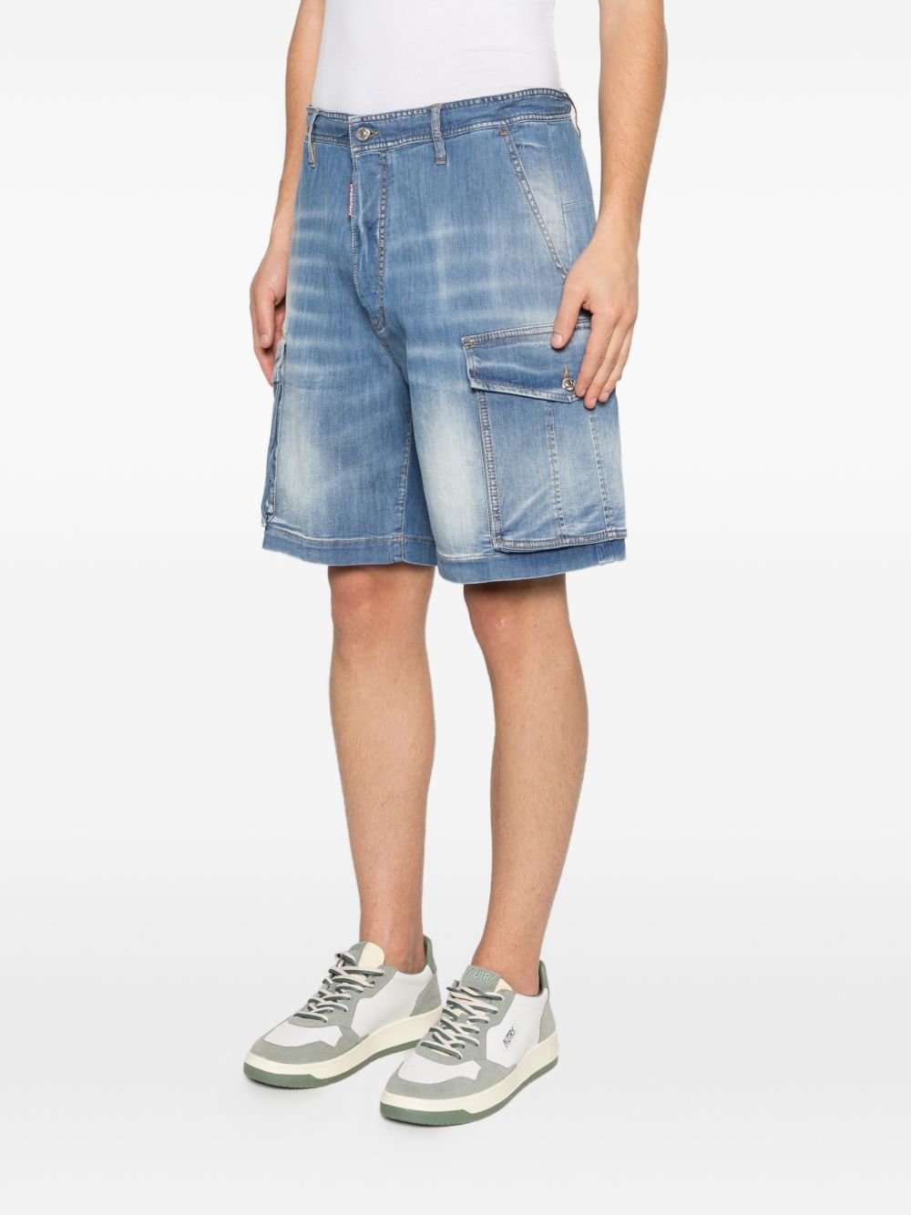 Classic Five Pocket Denim Casual Shorts