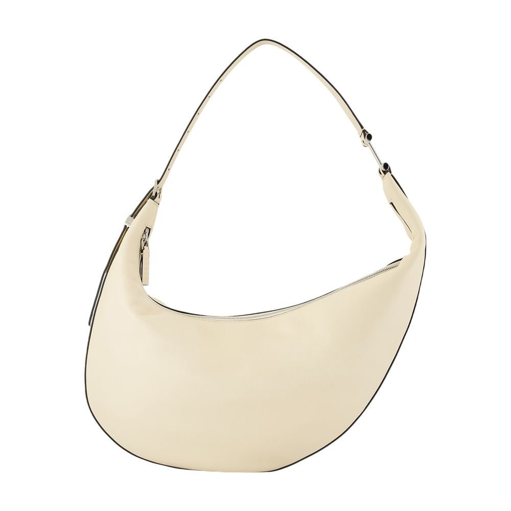 Small Shoulder Bag - Leather - White