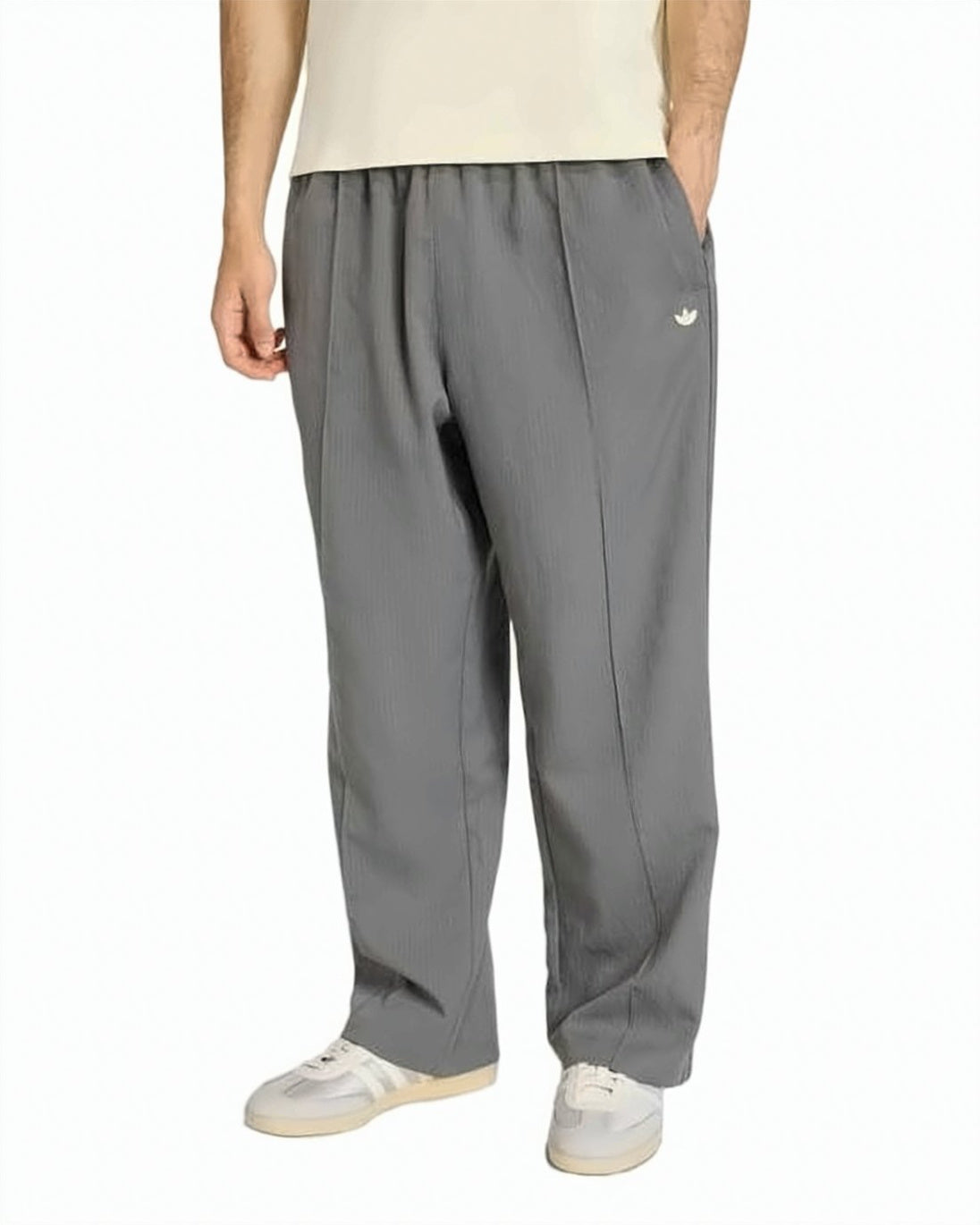 Relaxed Fit Grey Jogger Pants