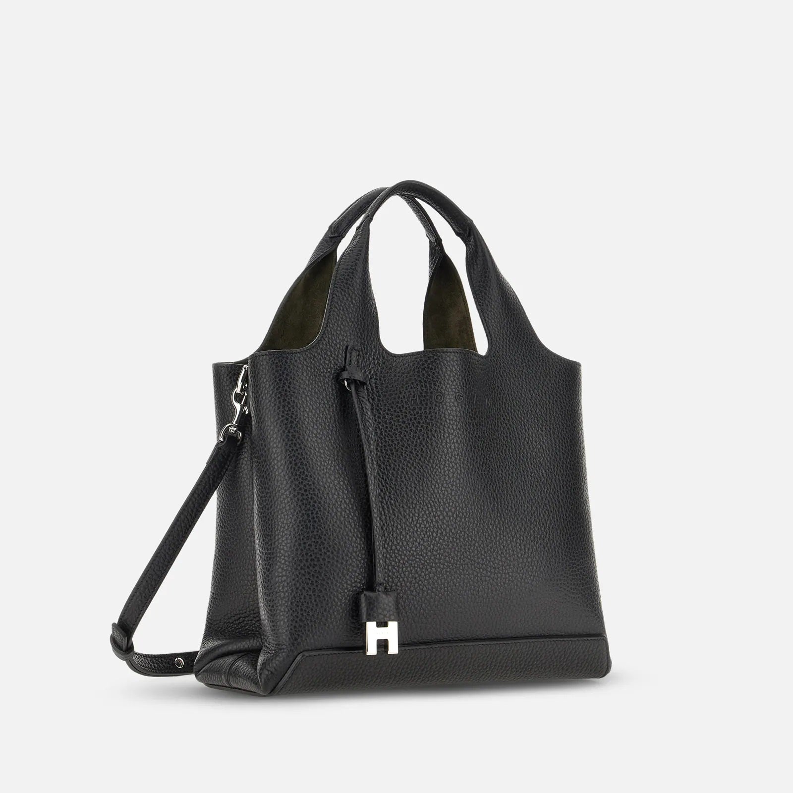 Black H01R Shopping Piccola Shopping Bag