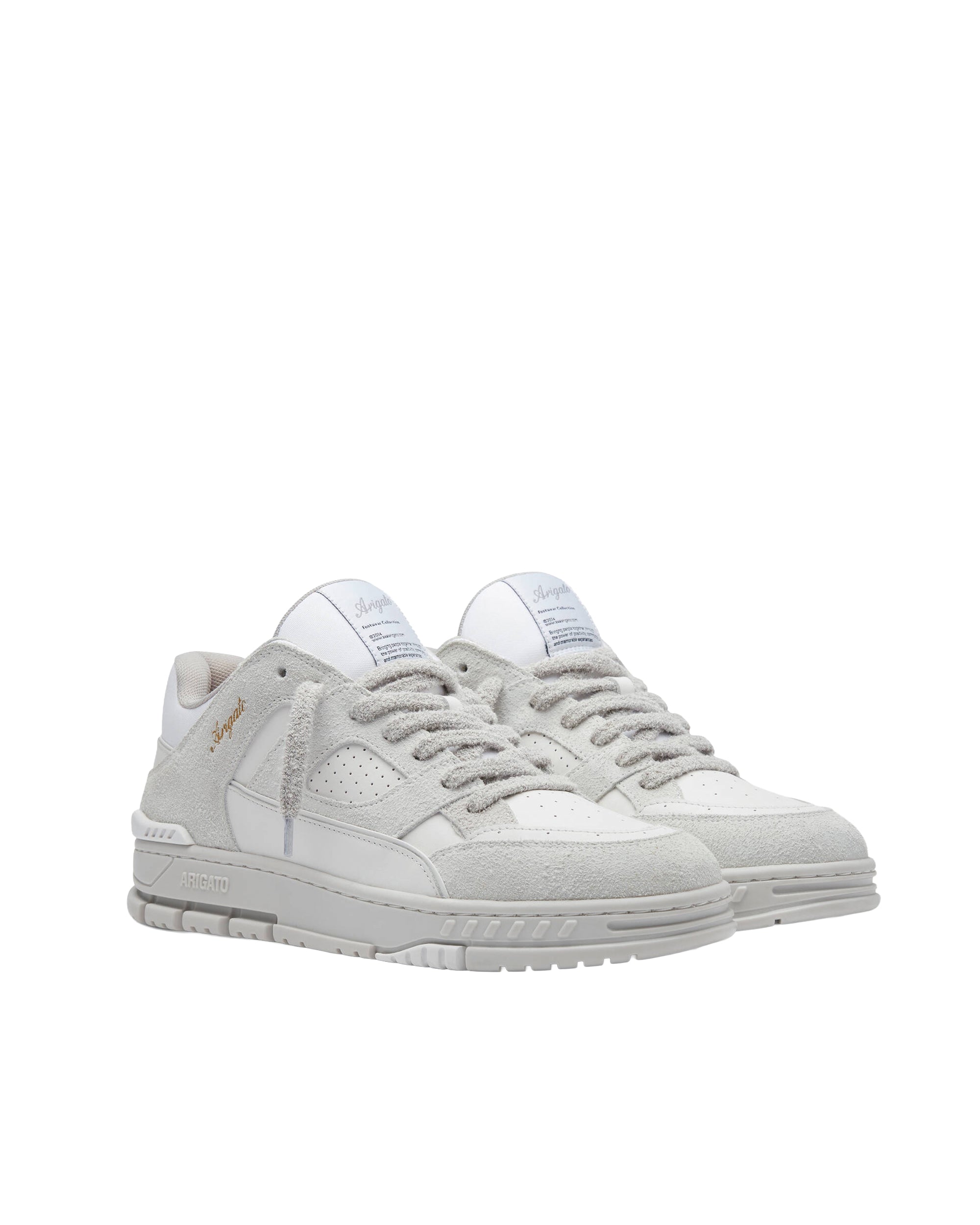 Panelled Low-Top Sneakers with Perforation