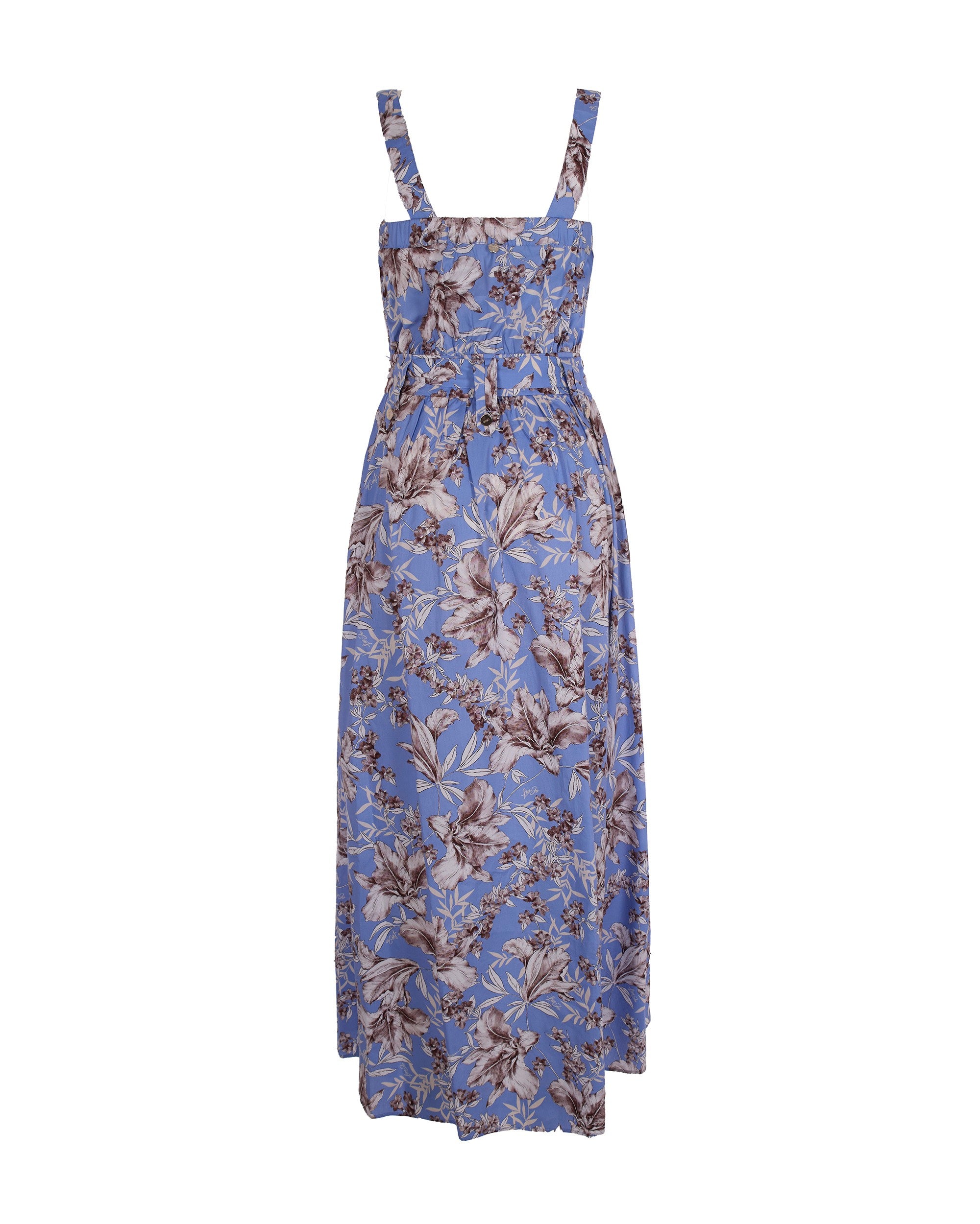 Indigo Floral Dress