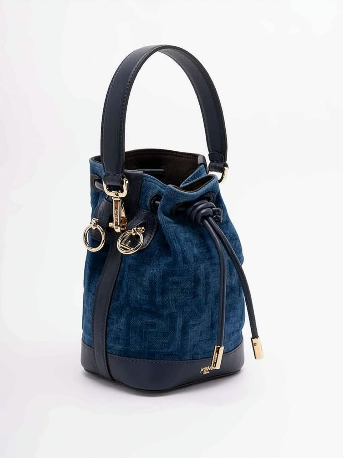 Compact Bucket-Style Shoulder Bag