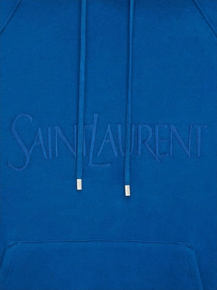 Blue Hoodie with Kangaroo Pocket