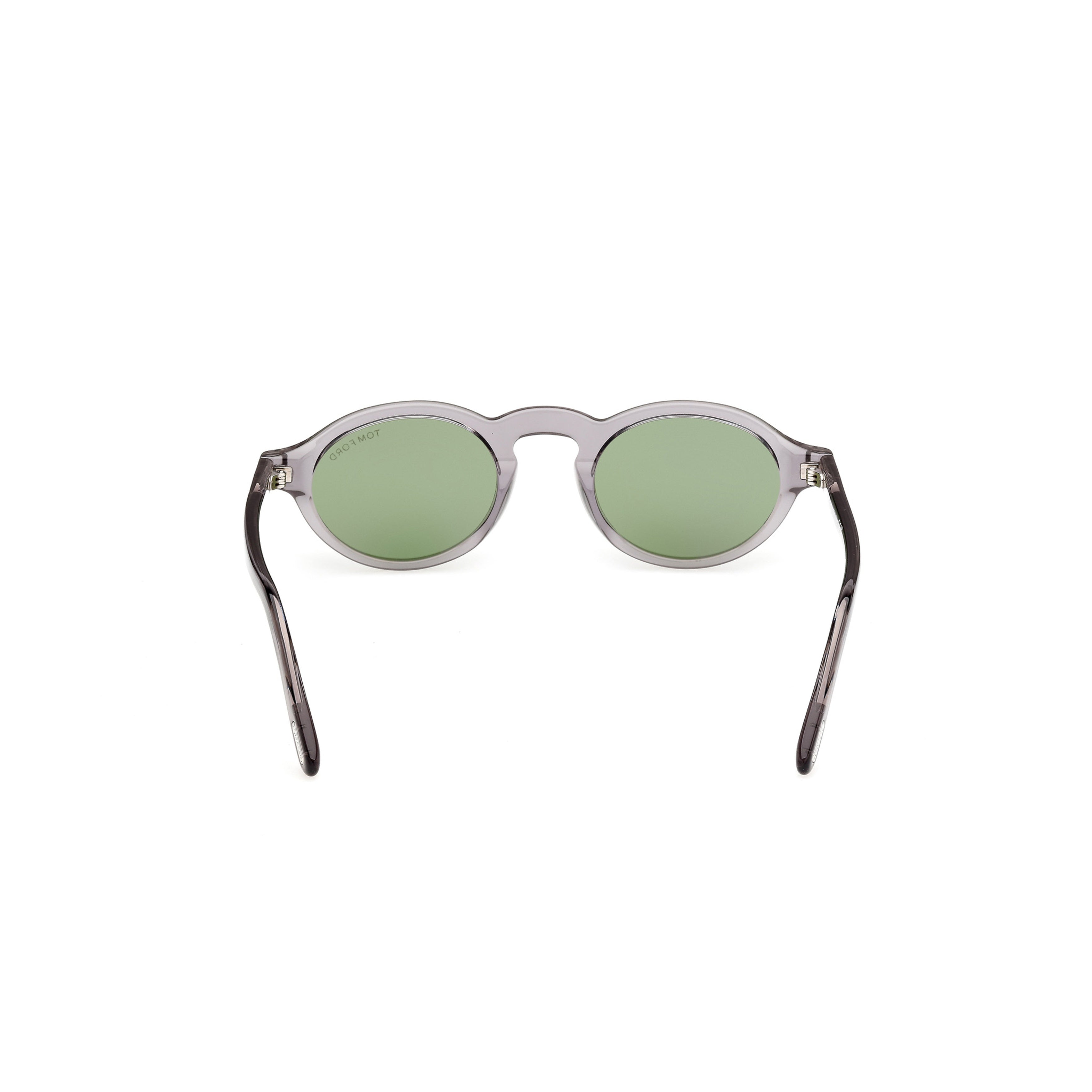 Ft1332 Translucent Acetate Rounded Frame Sunglasses