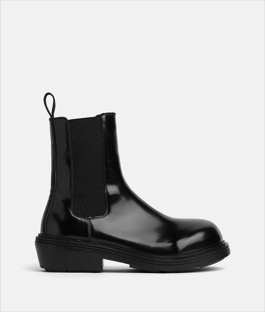 Smooth Leather Ankle Boot