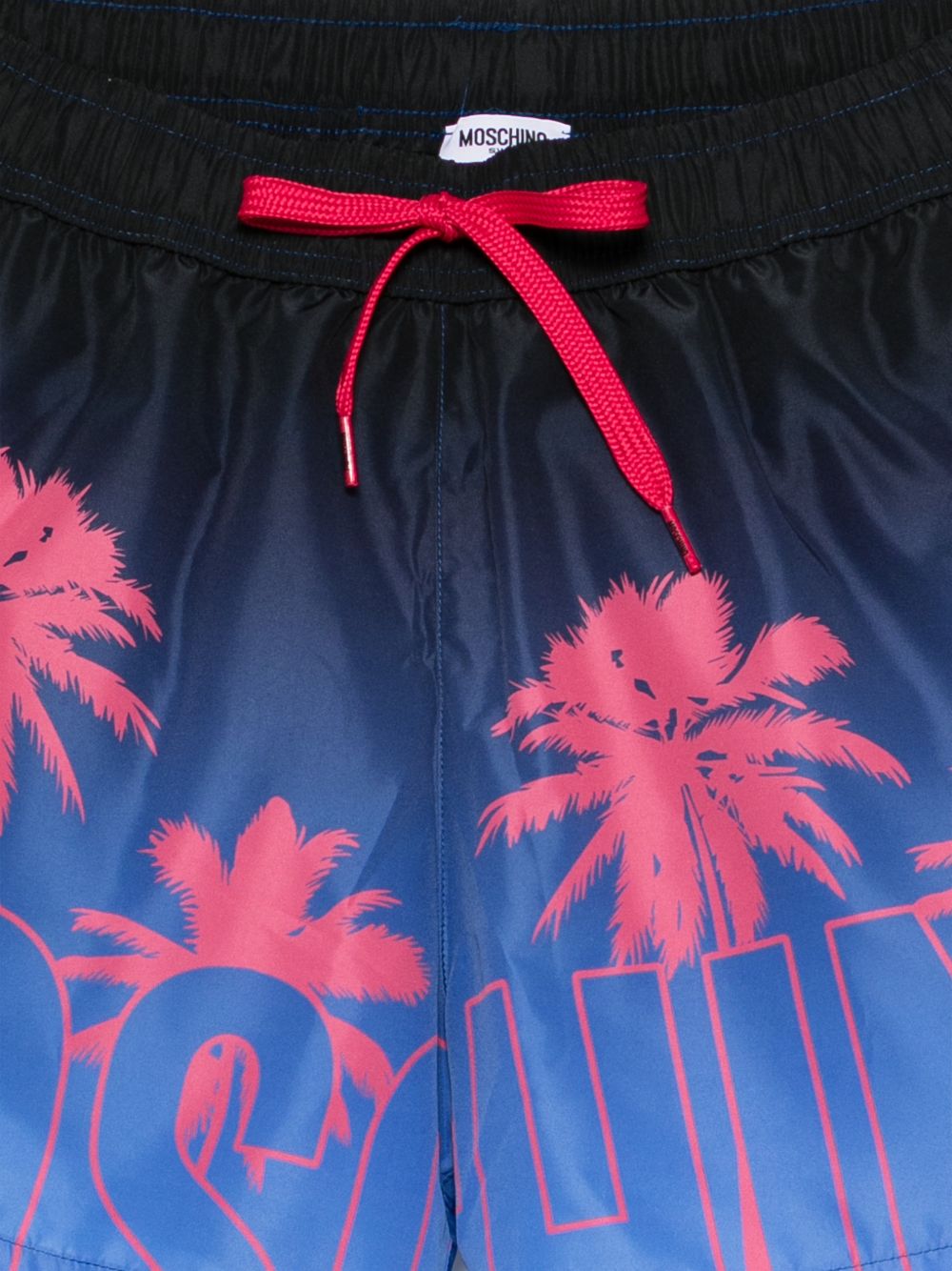 Silk and Nylon Blend Drawstring Swimwear