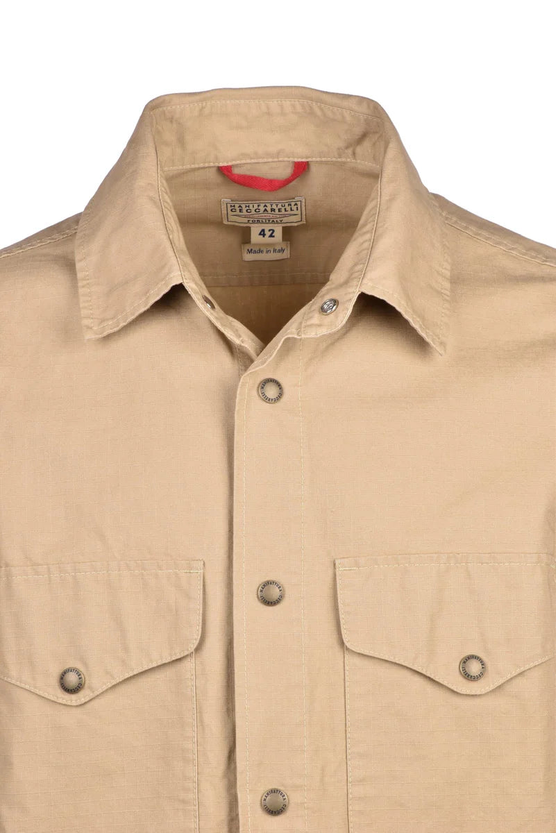 Military Shirt - Beige