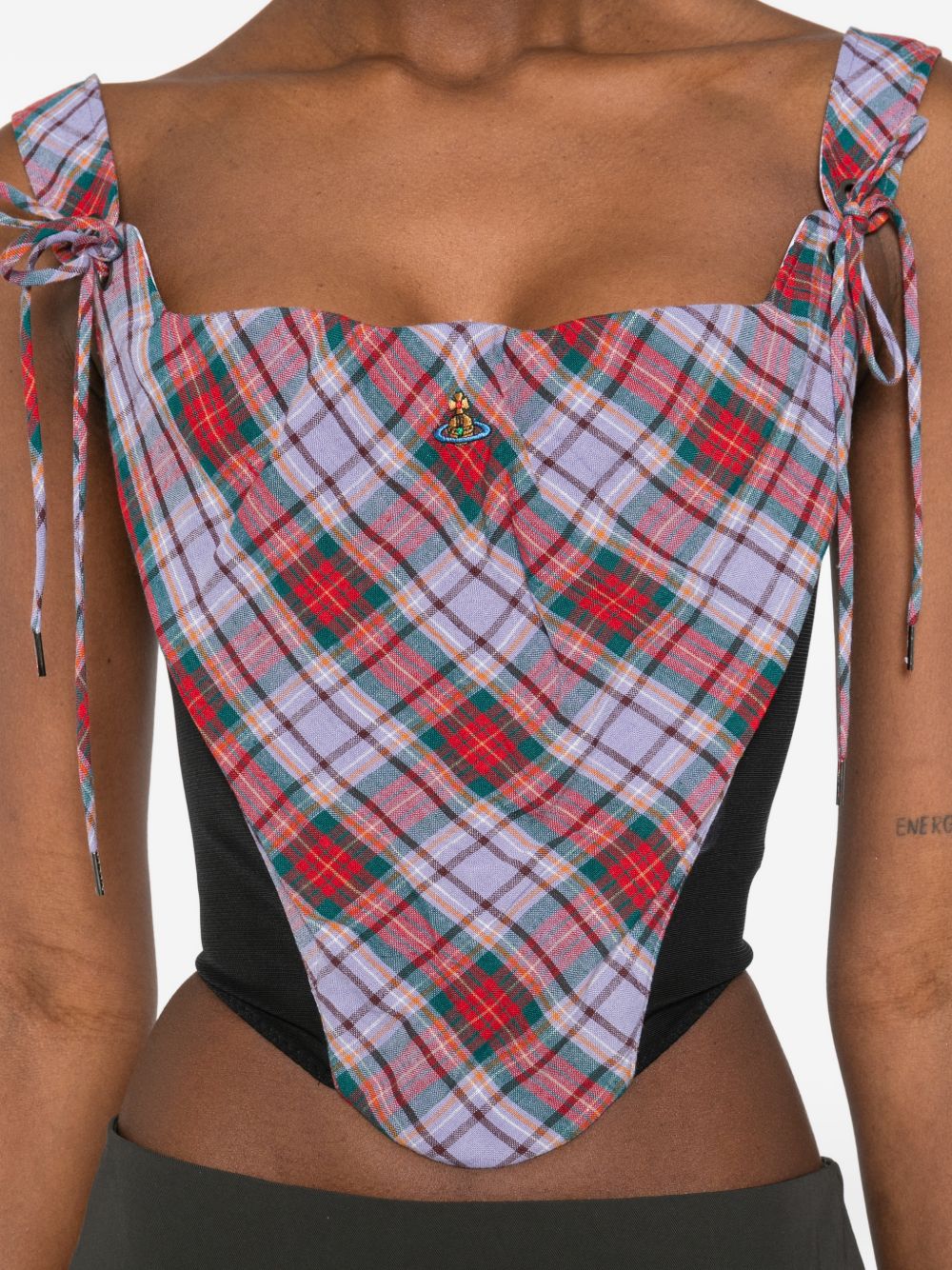 Tartan Sleeveless Top