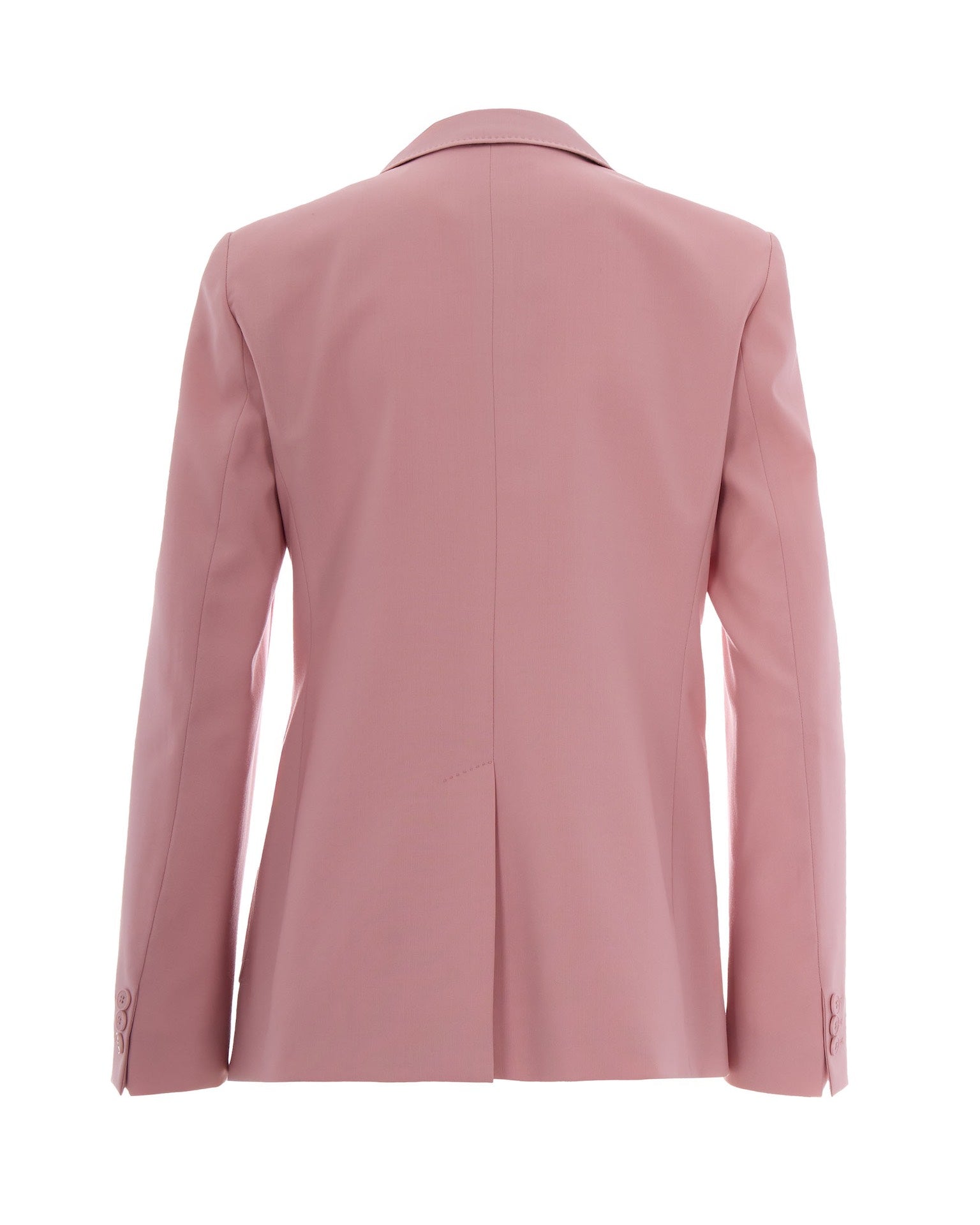 Double-Breasted Blazer in Dusty Pink